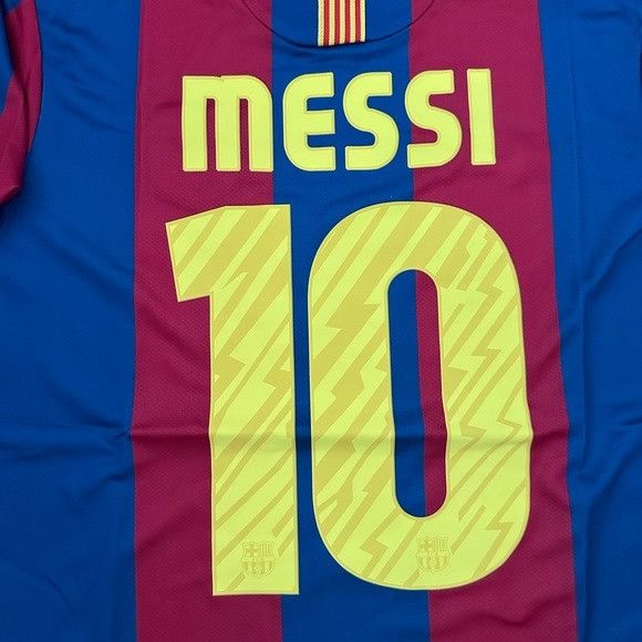Nike Barcelona 2011 Retro Soccer Jersey Messi #10 Final Champions Size US S / EU 44-46 / 1 - 12 Thumbnail