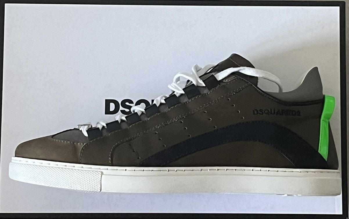 Dsquared2 Dsquared2 551 Lace-Up Low Top Sneakers Size US 9.5 / EU 42-43 - 8 Thumbnail