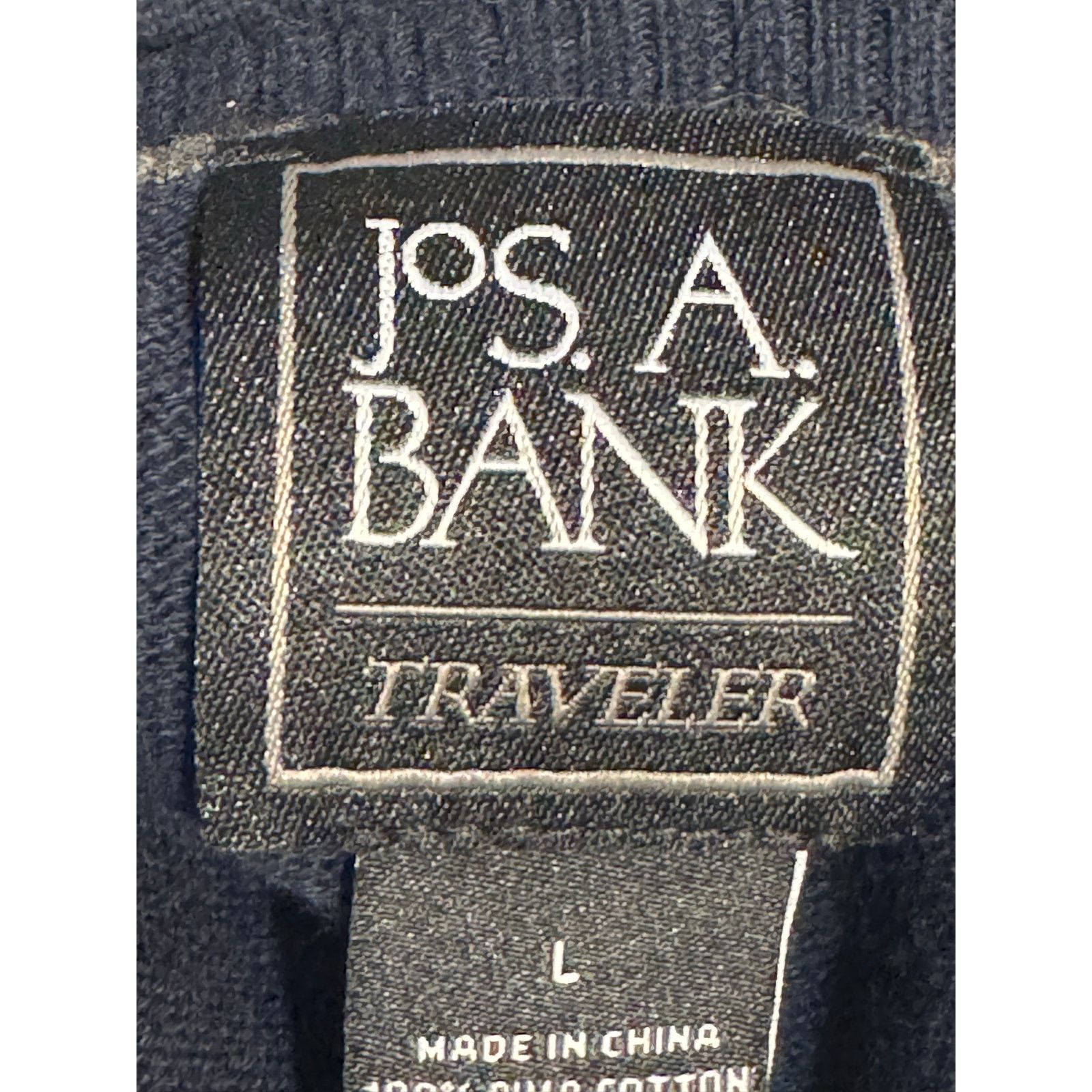 Jos. A. Bank Jos. A. Bank Traveler VNeck Tailored Fit Navy Sweater Large Size US L / EU 52-54 / 3 - 5 Thumbnail