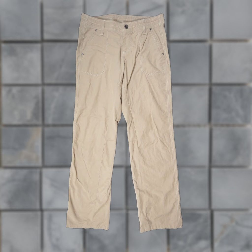 Vintage Vintage Kuhl Women's Pants Chino Stretch Outdoor Casual Size 8 Beige Size 30" / US 8 / IT 44 - 1 Thumbnail