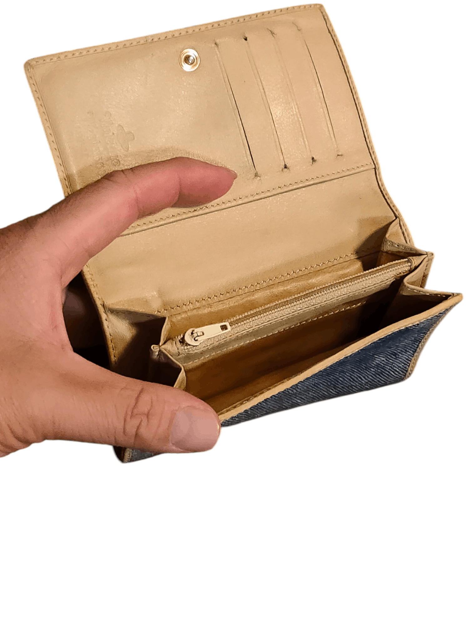 Vivienne Westwood Vivienne Westwood Women's Wallet, Blue Denim Size ONE SIZE - 7 Thumbnail