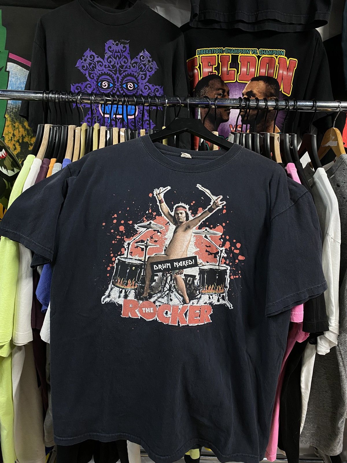 Vintage Vintage 00’ The Rocker Movie Tee Shirt Medium Size US M / EU 48-50 / 2 - 1 Thumbnail