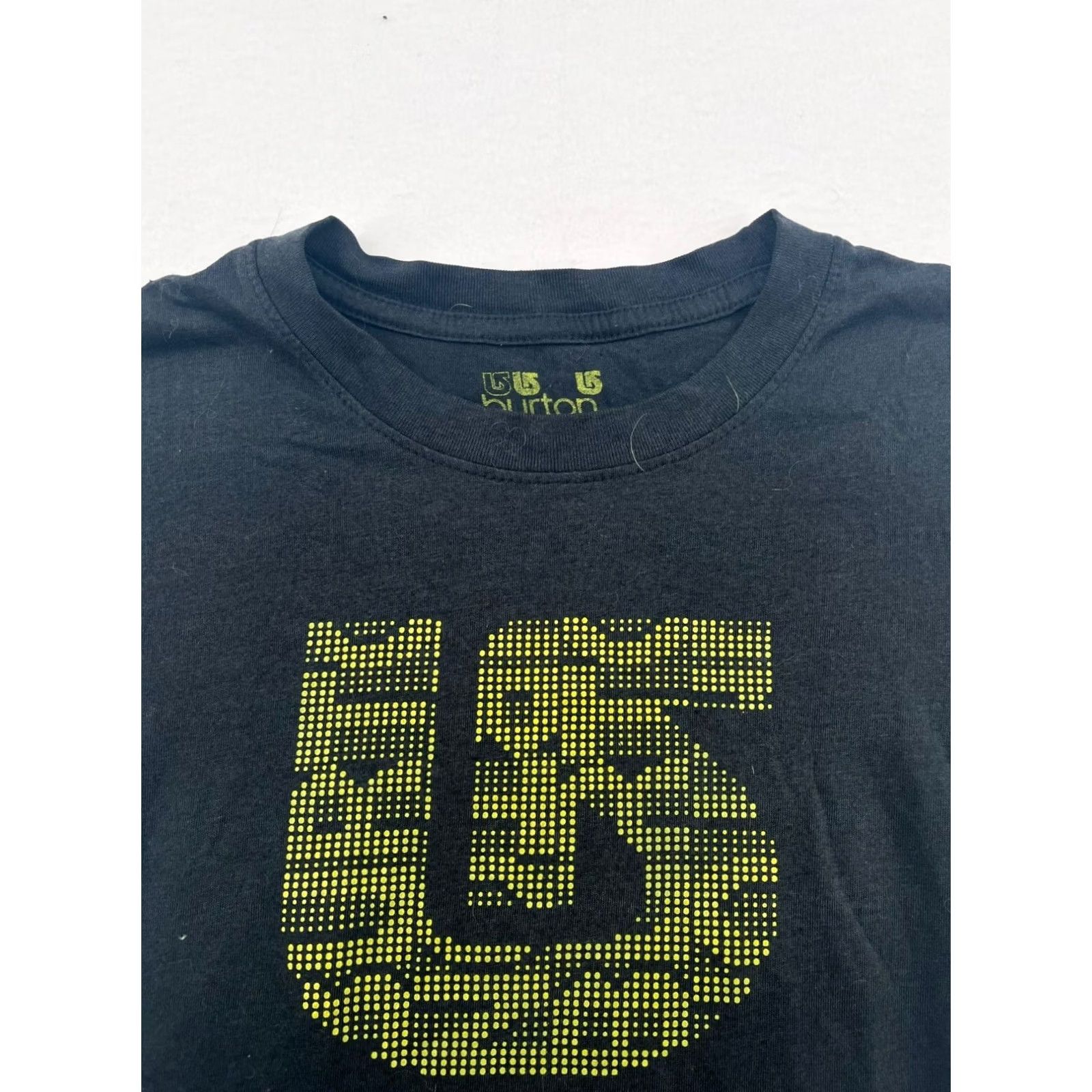 Burton Burton Womens Black T-Shirt With Yellow Logo Print Graphic Crew Neck Short Sleeves Small Womens Size S / US 4 / IT 40 - 4 Thumbnail