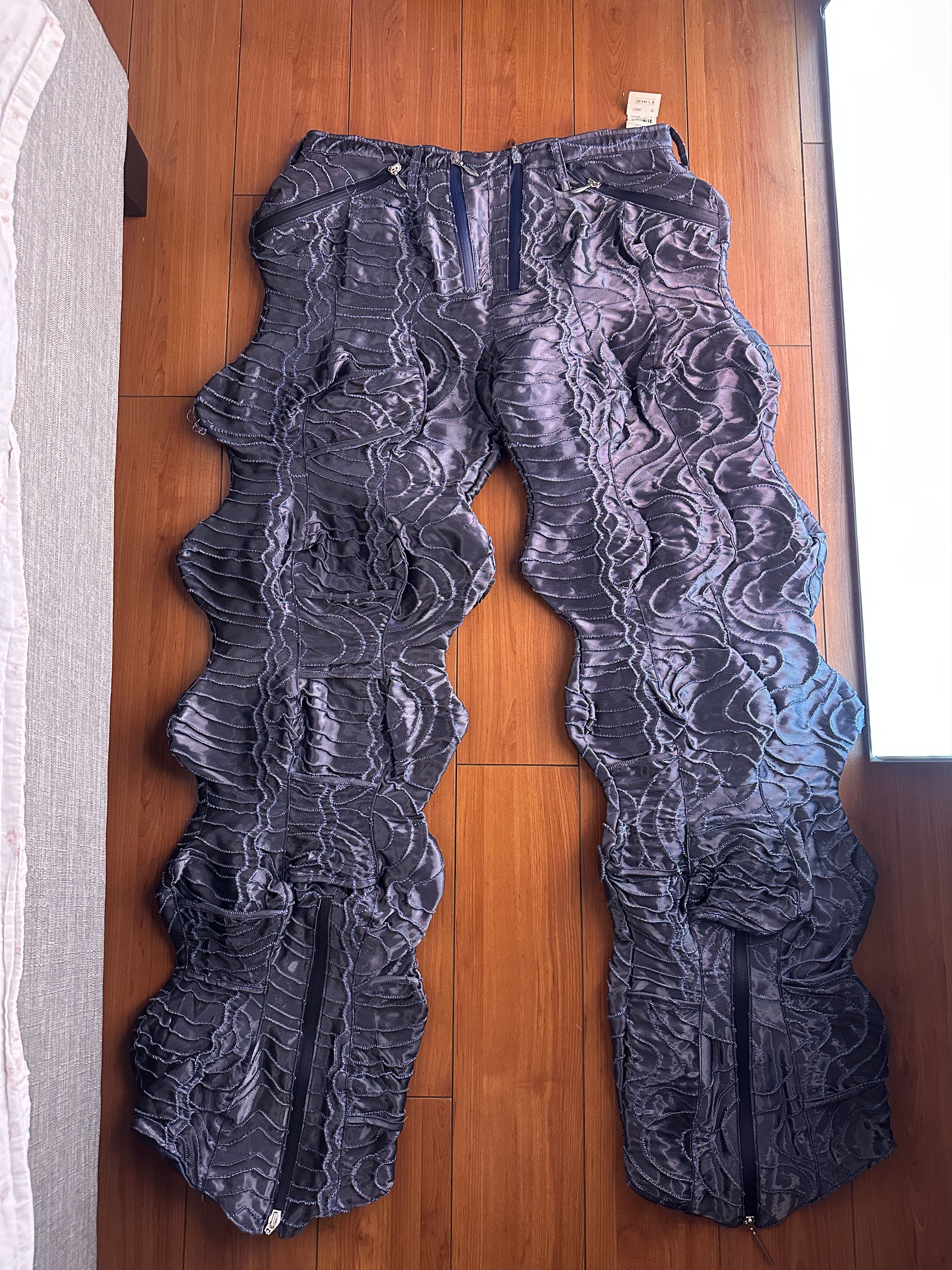 Other Mokoo - Violet 3D-Wave Pants Size US 32 / EU 48 - 2 Thumbnail