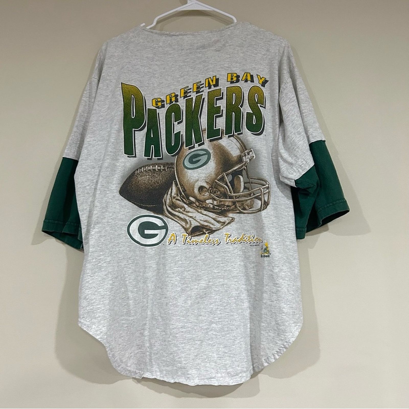Signal Sport Vintage 1996 Green Bay Packers Jersey Style Shirt Size US L / EU 52-54 / 3 - 2 Thumbnail