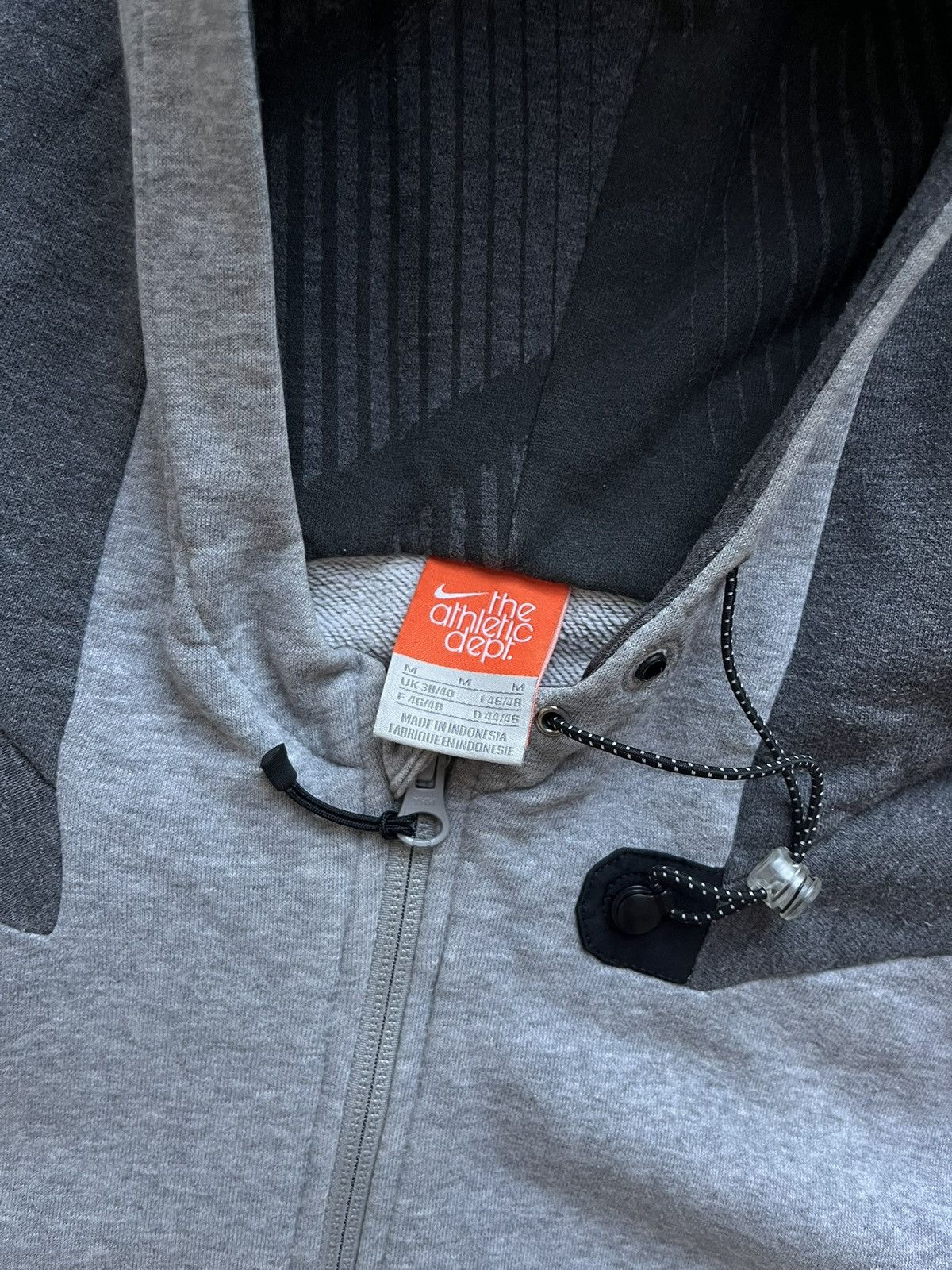Nike 00s Nike Air Spellout Sleeve Logo Drill Oversized Zip Hoodie Size US M / EU 48-50 / 2 - 3 Thumbnail