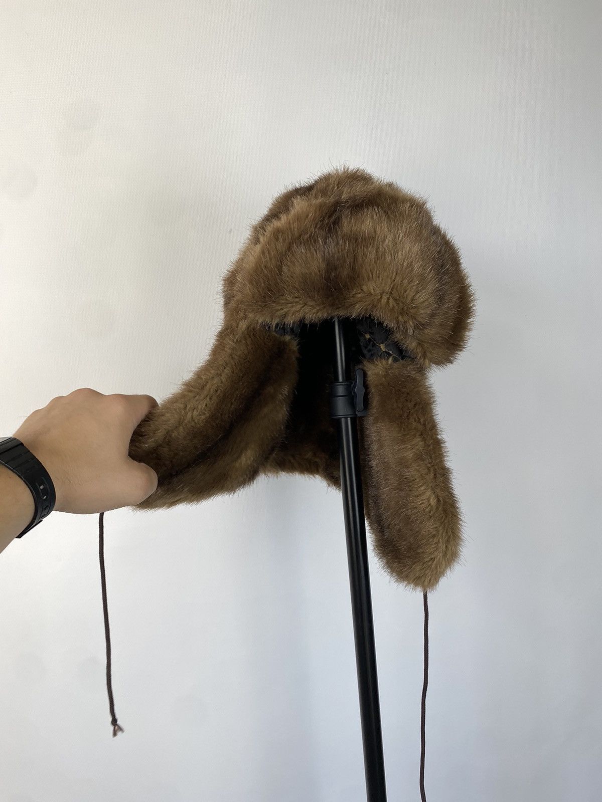 Japanese Brand × Vintage Y2K HYPE FUZZY MOHAIRE AVIATOR USSR USHANKA HAT bubble Size ONE SIZE - 5 Thumbnail