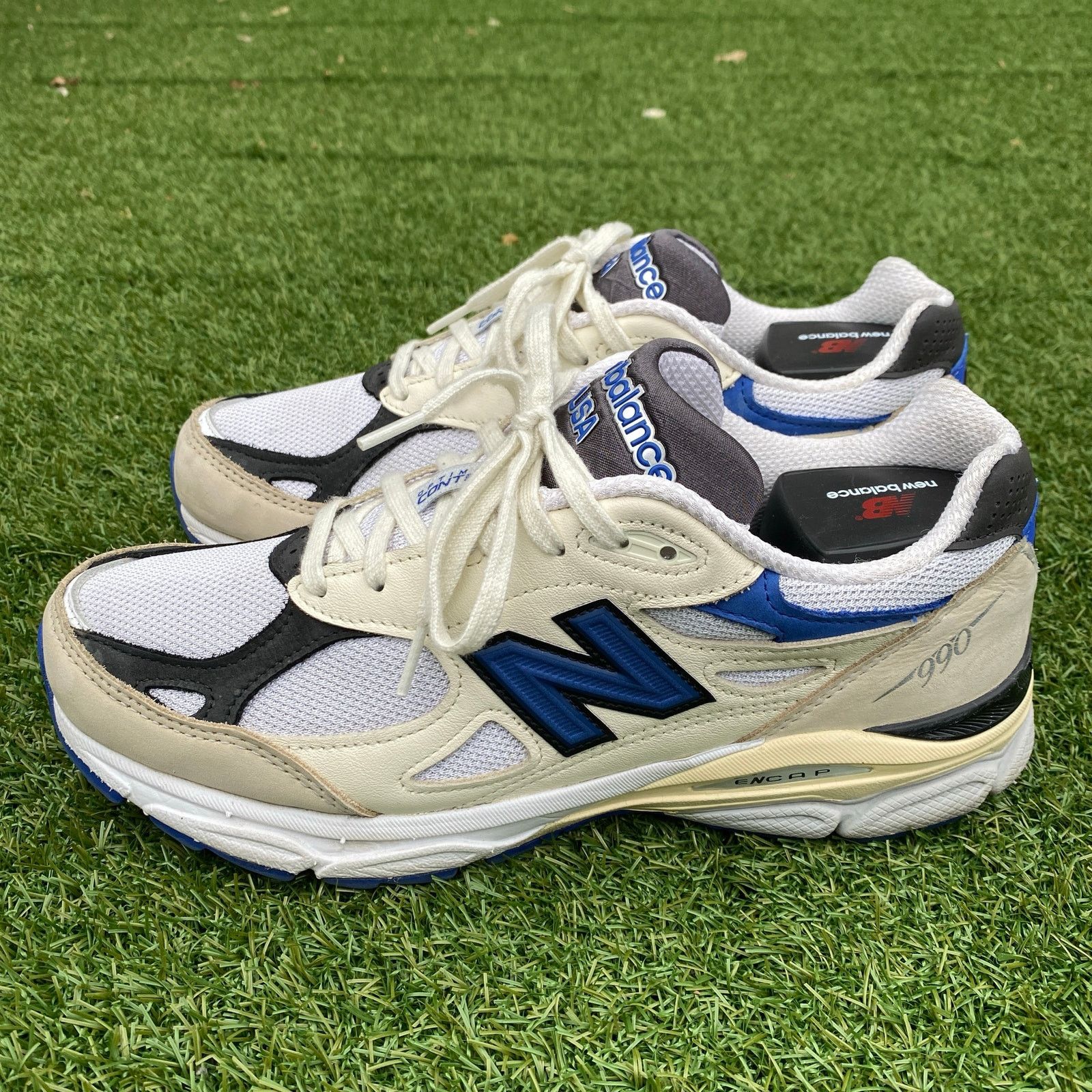 New Balance New Balance x Teddy Santis 990v3 White Blue M990WB3 