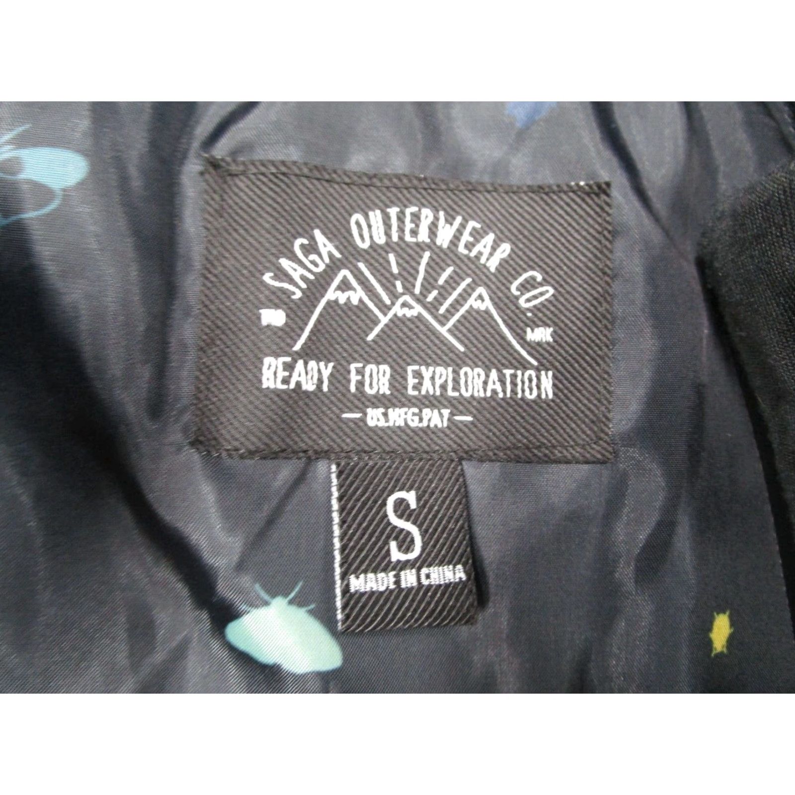 Vintage Saga Outerwear Jacket Women Small Green 1/4 Zip Hooded Quilted Wind-Resistant Pockets Logo Lightweight Regular Zip Polyester Minky? Size S / US 4 / IT 40 - 3 Thumbnail