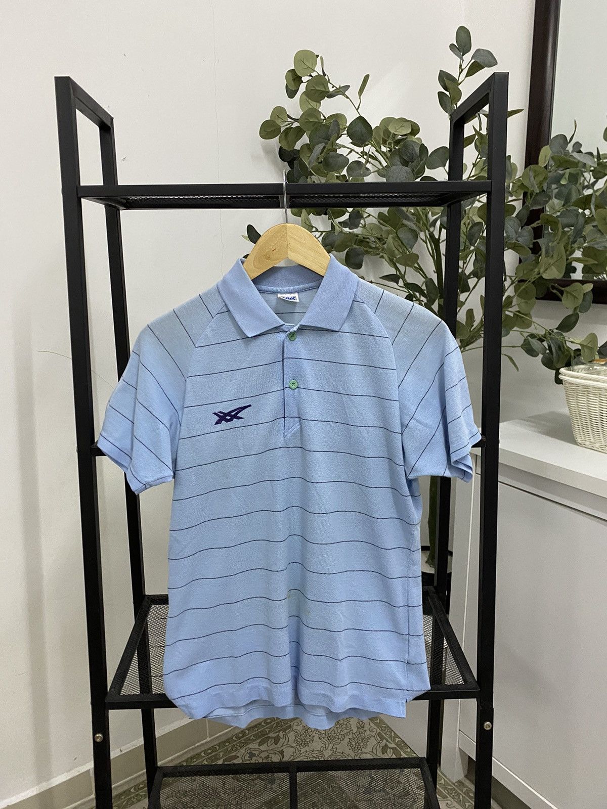 Asics × Japanese Brand × Vintage Vintage Asics Polo Shirt Size US XS / EU 42 / 0 - 1 Thumbnail