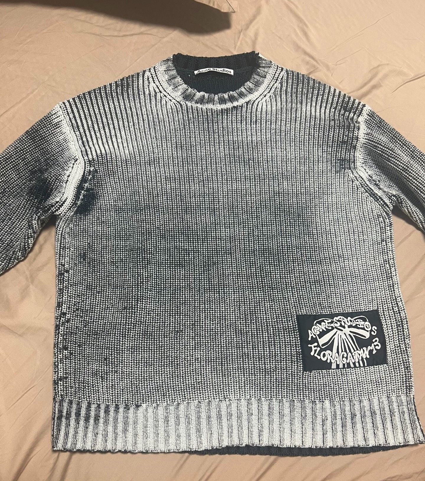 Acne Studios acne studios Irregular crew neck pullover sweater 2501-Next Size US XS / EU 42 / 0 - 1 Thumbnail