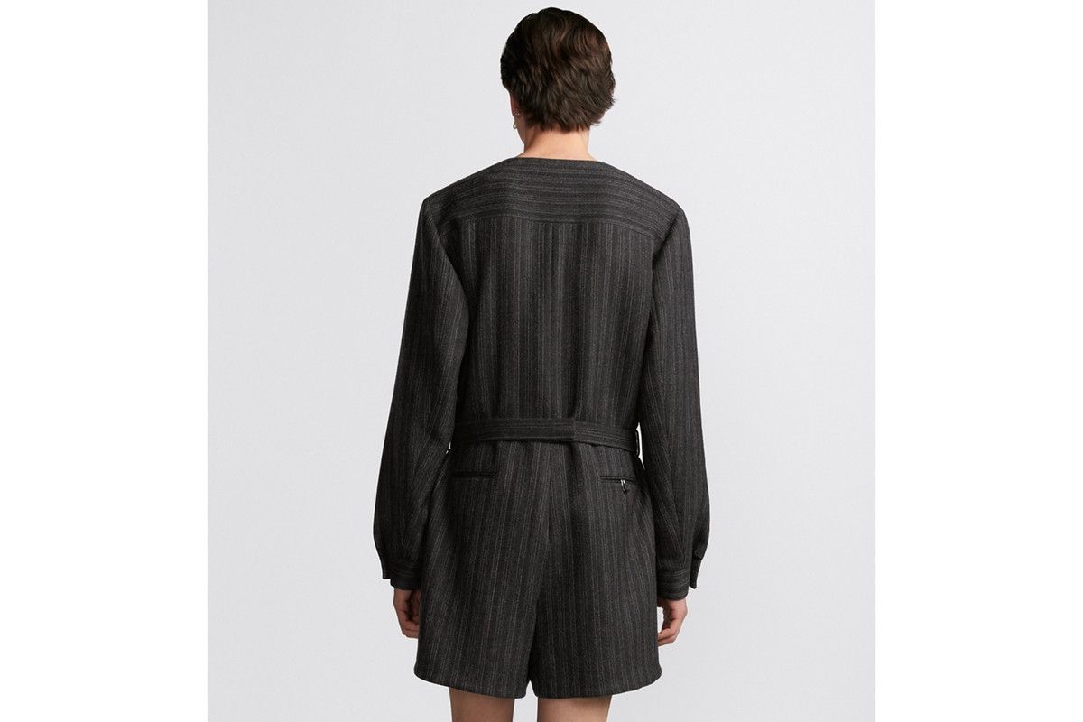 Dior o1bcso1str0226 Zipped Romper in Black Size US XL / EU 56 / 4 - 6 Thumbnail