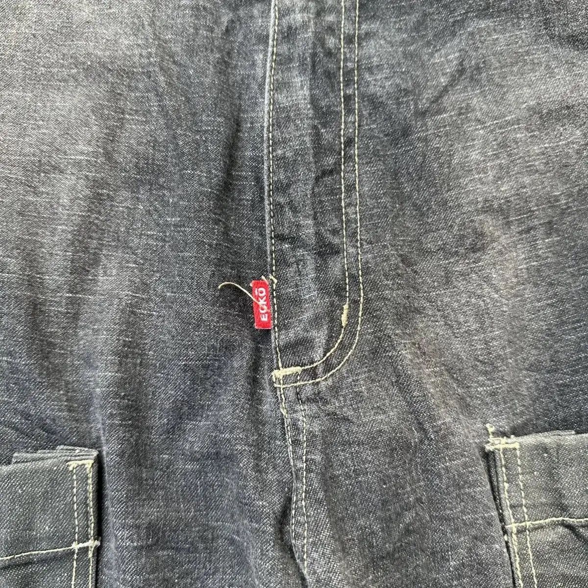 Ecko Unltd. CRAZY 🔥Y2K ECKO UNLTD. WORKWEAR JEANS BAGGY DENIM VERY RARE Size US 32 / EU 48 - 4 Thumbnail