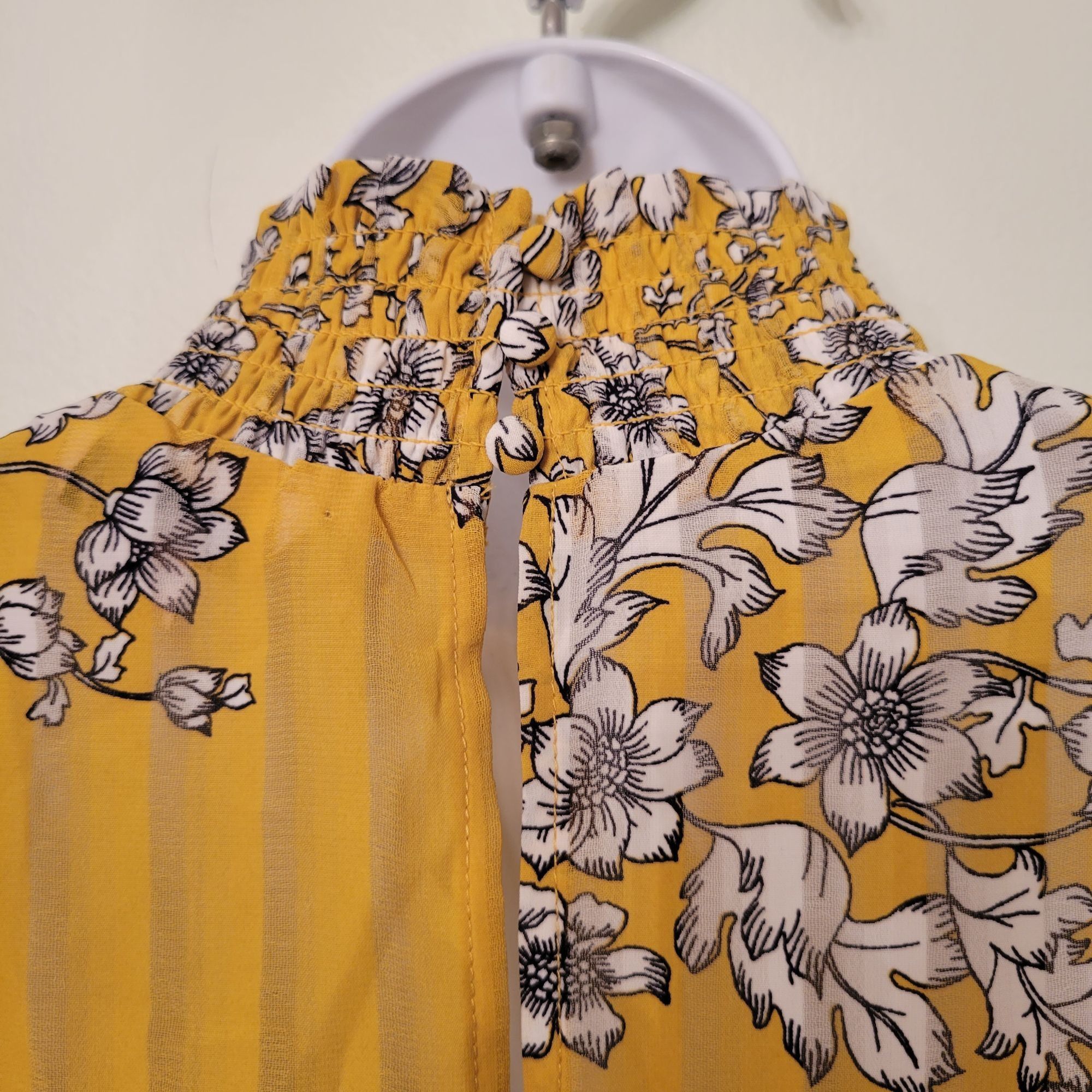 Nanette Lepore Nanette Lepore Golden Cypress Floral Sleeveless Dress 6 Summ Size M / US 6-8 / IT 42-44 - 9 Thumbnail