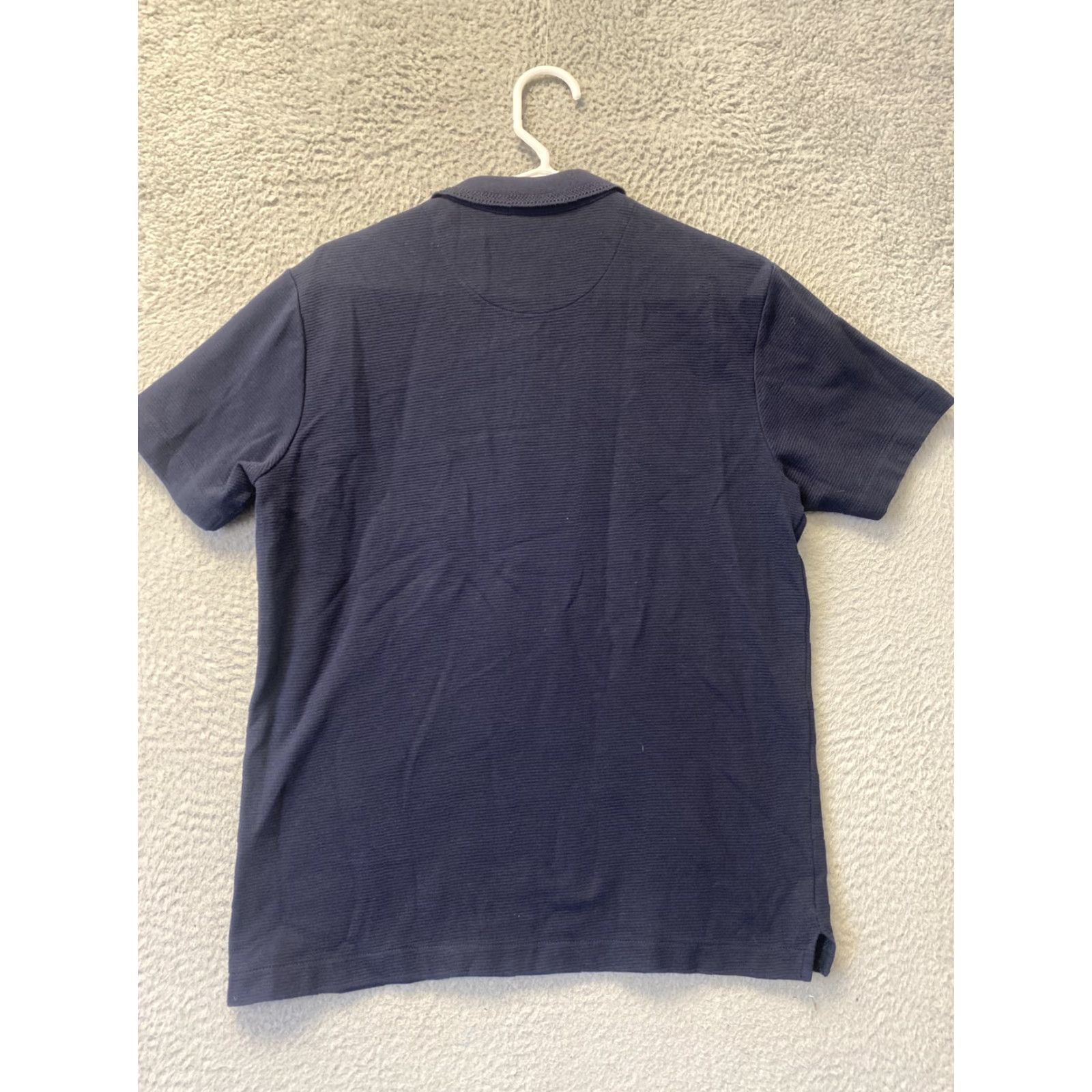 Zara Zara Men's Polo Shirt Golf Stretch Blue Polyester Short Sleeve / 109-10 M Regular Athletic City Casual Basic Polo Tee Shirt (if included) Size US M / EU 48-50 / 2 - 6 Thumbnail