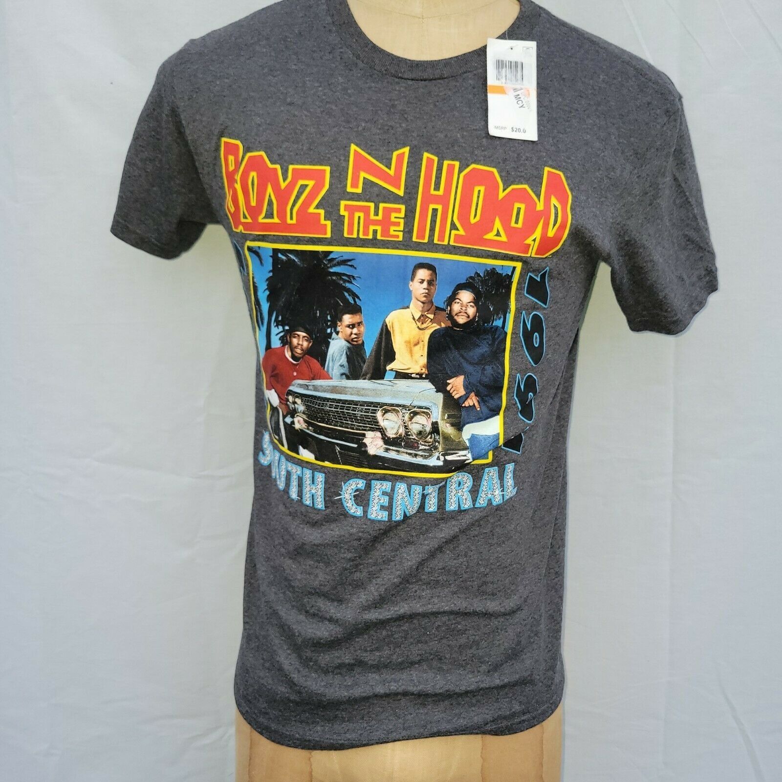 Other Men's BOYZ N THE HOOD Graphic T-shirt. Small. Gray. Size US S / EU 44-46 / 1 - 2 Thumbnail