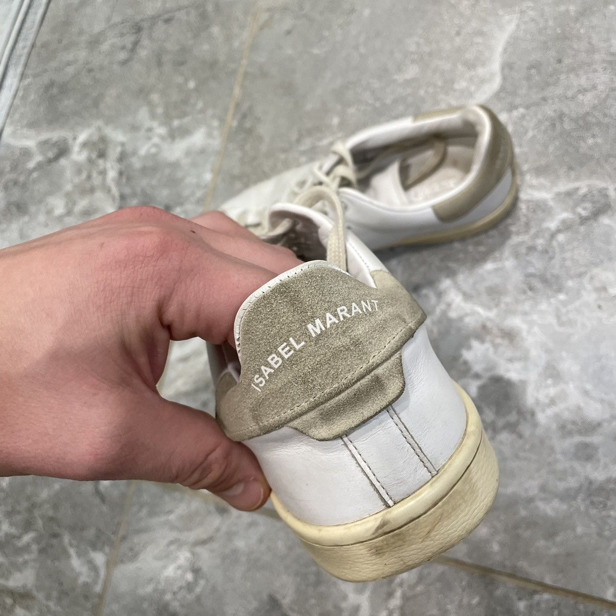 Isabel Marant × Vintage 38 VINTAGE ISABEL MARANT VELCRO SNEAKERS SHOES white boots Size US 8 / IT 38 - 2 Thumbnail