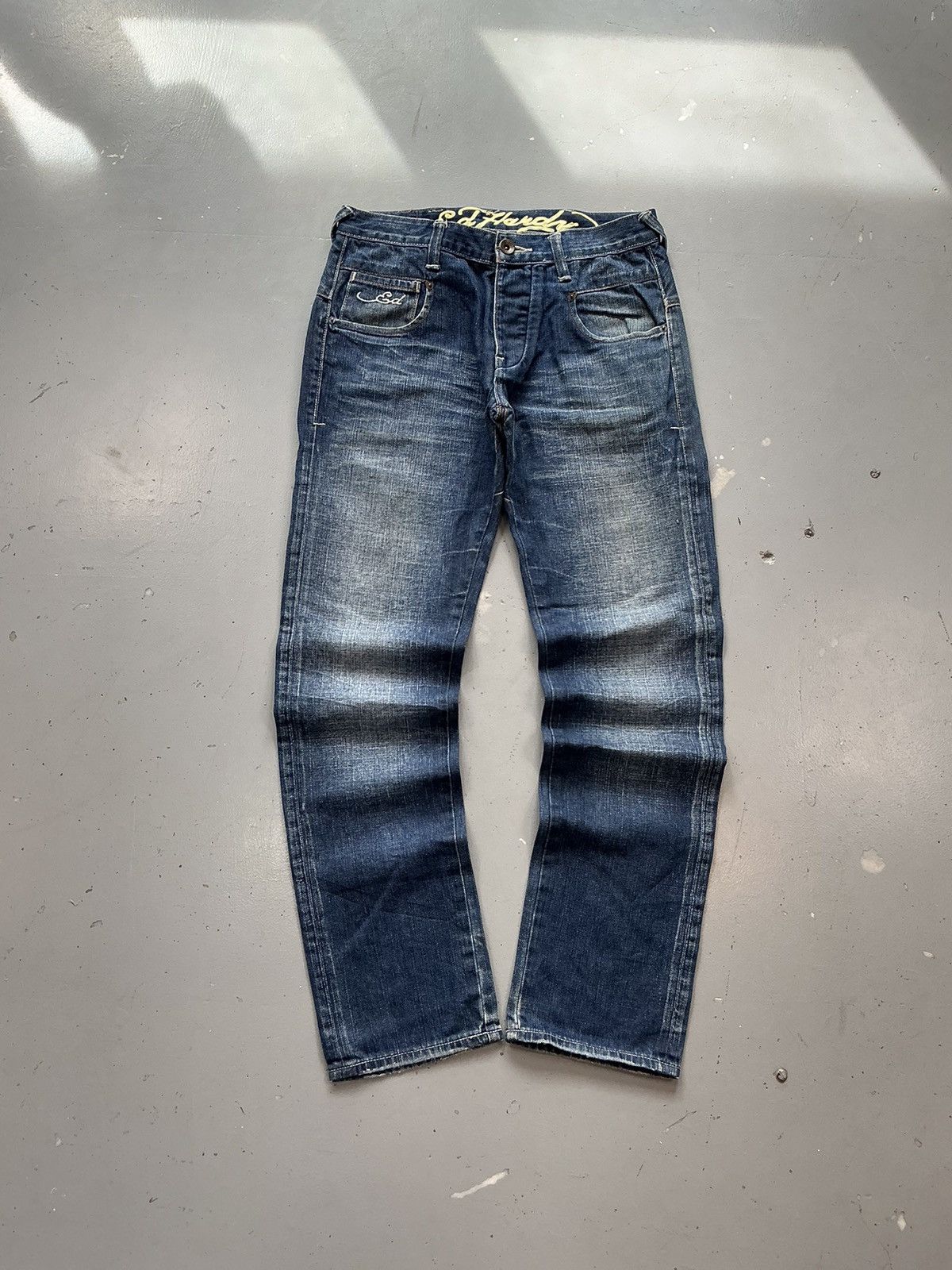 Ed Hardy × Vintage Vintage Edhardy big pocket denim Size US 32 / EU 48 - 2 Thumbnail