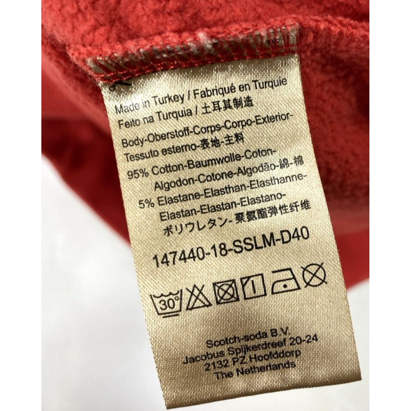 Scotch & Soda SCOTCH & SODA Crewneck Sweatshirt Women XS Red Logo Graphic Size XS / US 0-2 / IT 36-38 - 7 Thumbnail