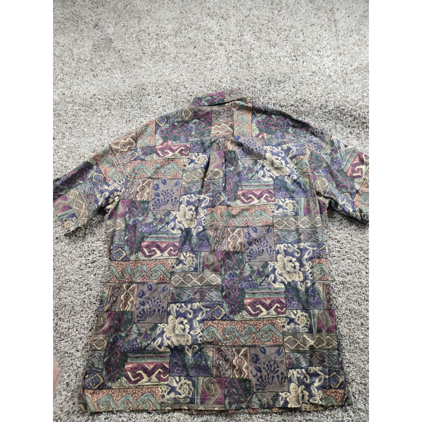 Tori Richard VINTAGE Tori Richard Camp Shirt XL Cotton Lawn Button Up Short Sleeve Tribal 90s Size US XL / EU 56 / 4 - 5 Thumbnail