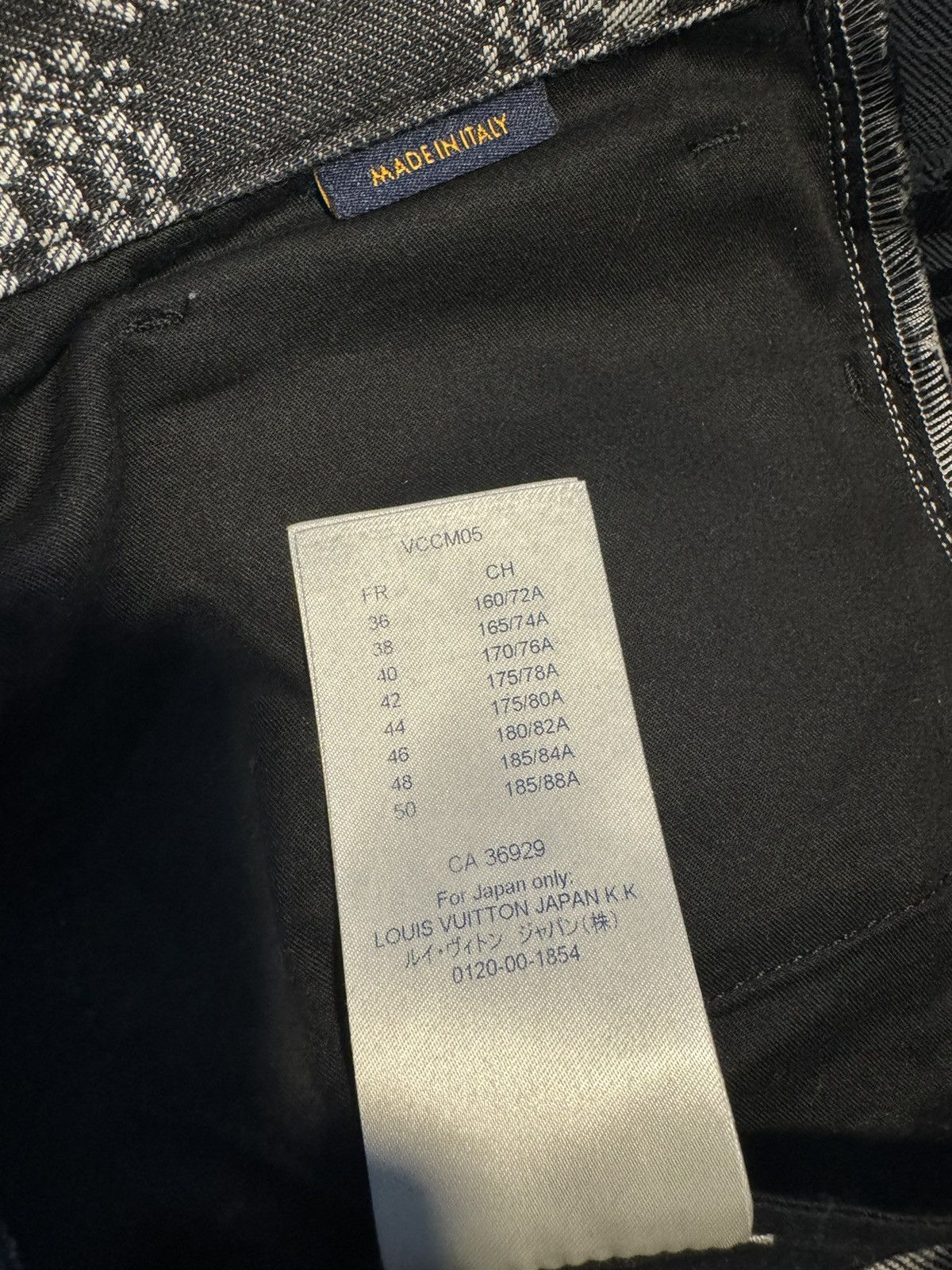 Louis Vuitton Louis Vuitton Checkered Denim Size US 30 / EU 46 - 6 Thumbnail
