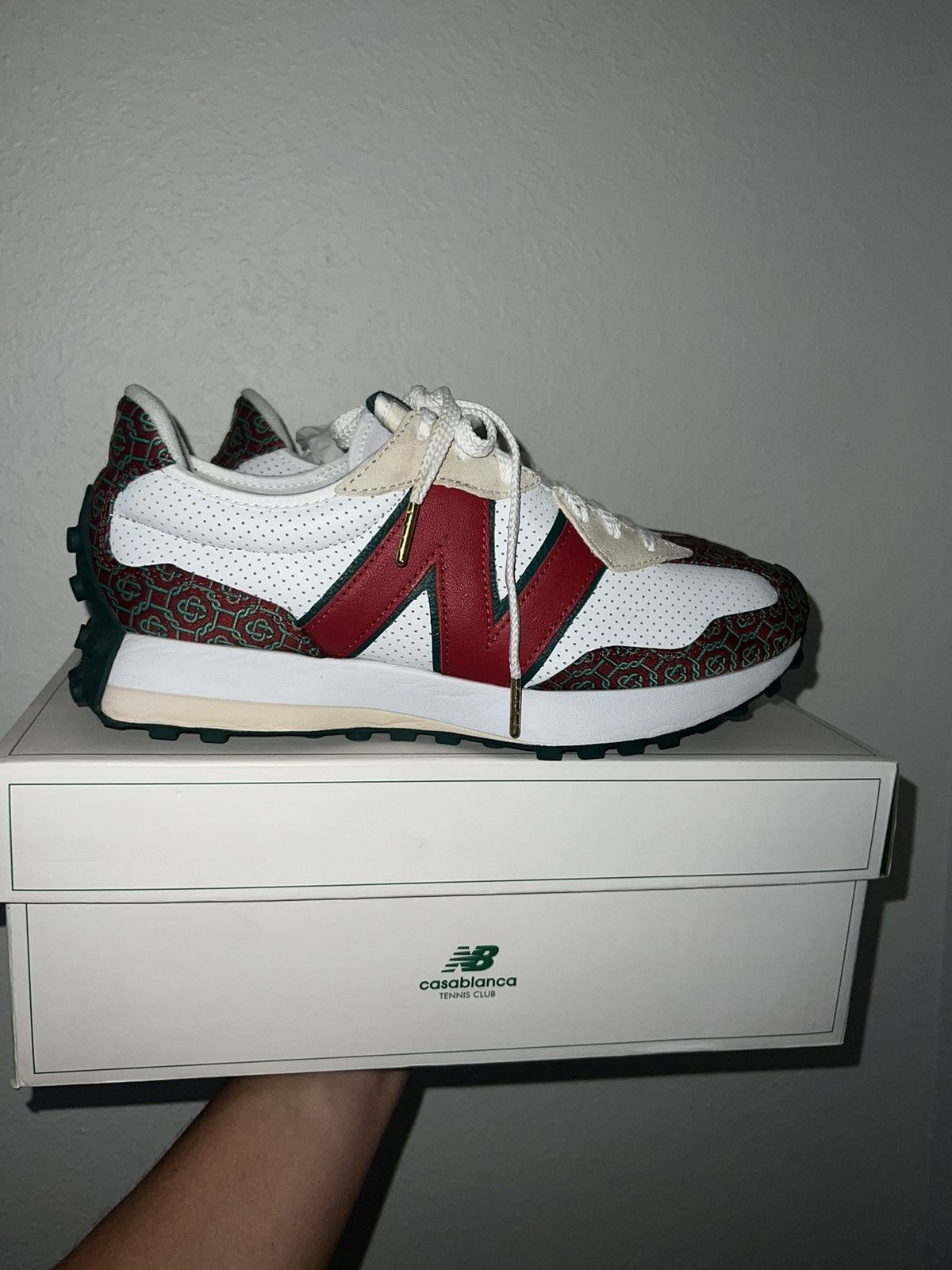 Casablanca × New Balance New Balance CASABLANCA 327 Size US 11 / EU 44 - 1 Thumbnail
