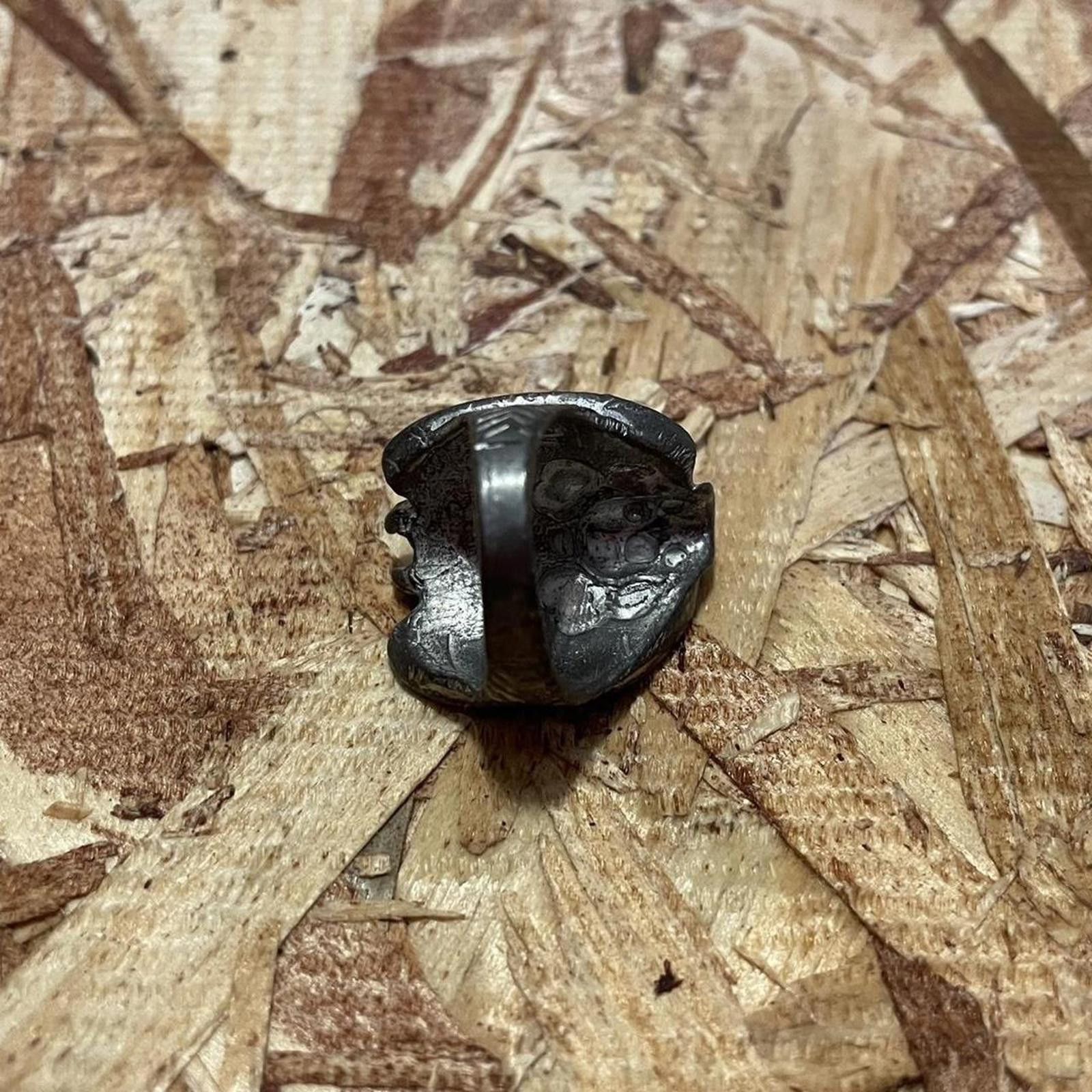 Other 1980s heavy duty gothic “Vampire Bat” biker ring. Size ONE SIZE - 4 Thumbnail