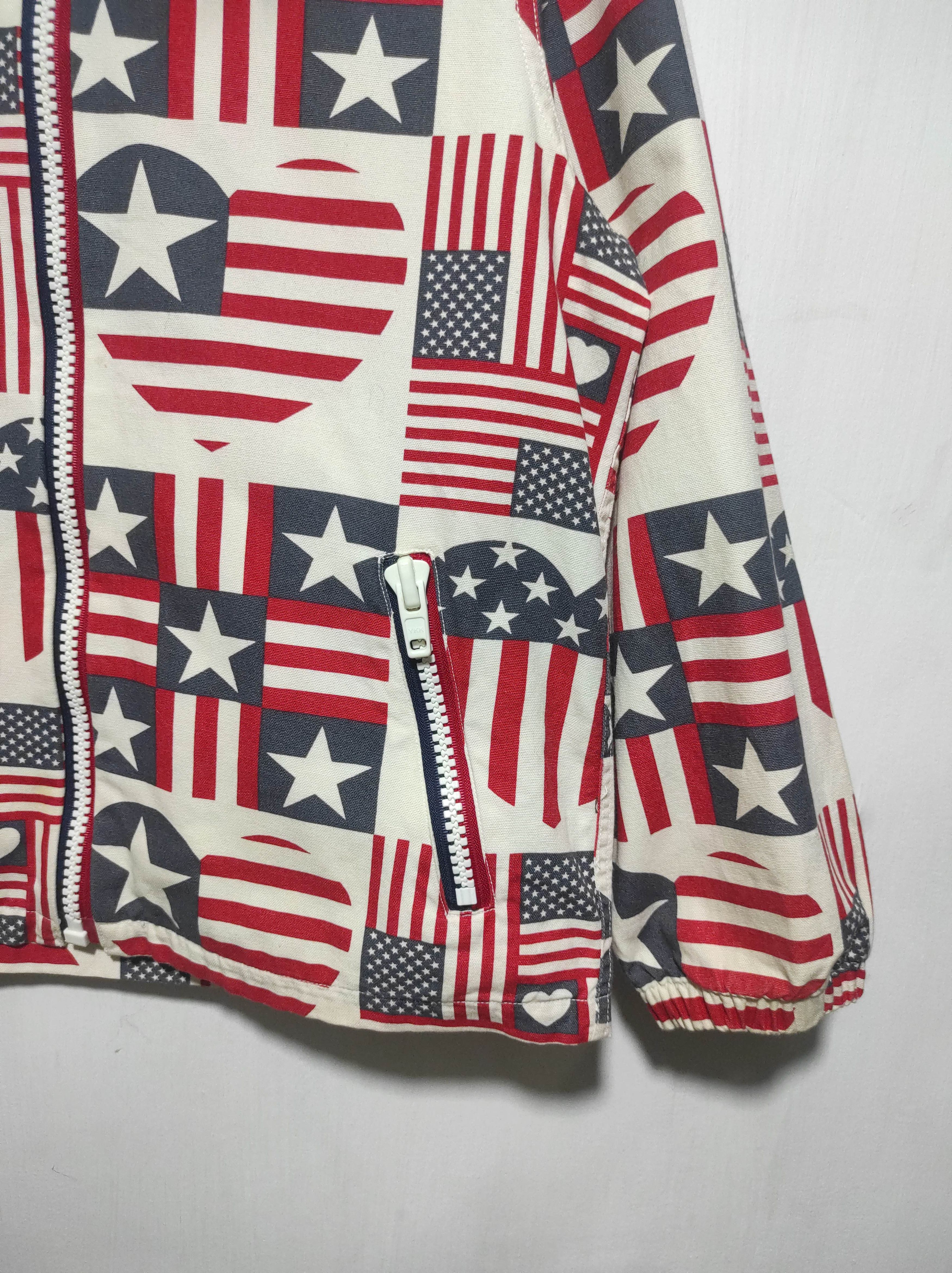 Beams Plus Beams Boy America Flag Fur Hoodie IfSixWasNine LGB style Size US S / EU 44-46 / 1 - 4 Thumbnail