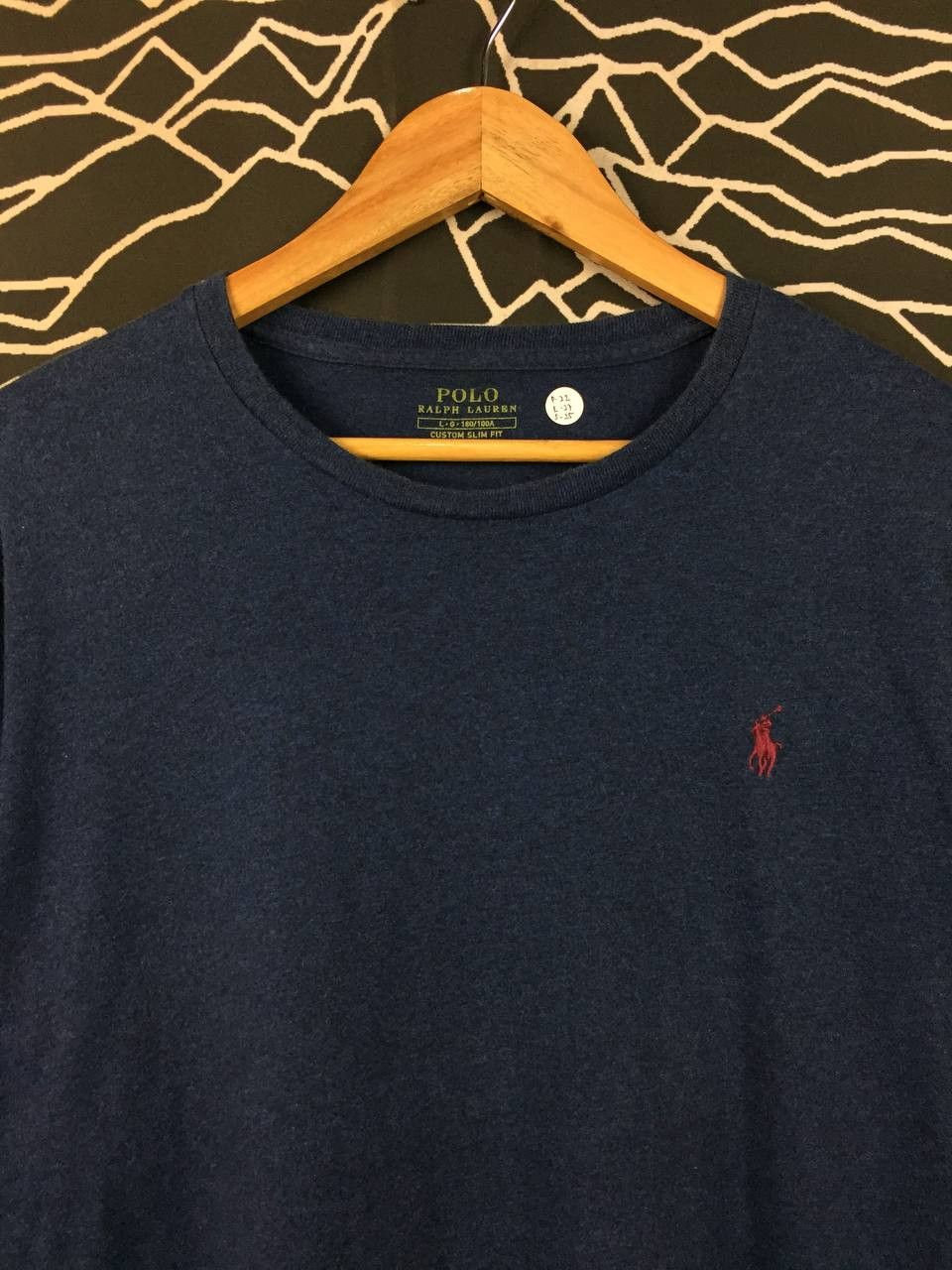Polo Ralph Lauren Polo Ralph Lauren Small Logo Custom Slim Fit Long Sleeve Tee Size US L / EU 52-54 / 3 - 3 Thumbnail
