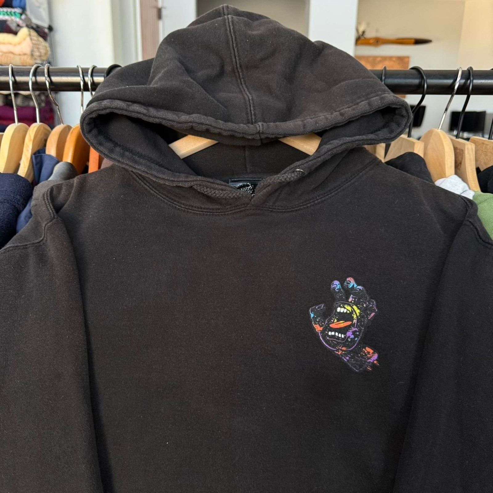 Santa Cruz Skateboards Santa Cruz Skate Hoodie Black Size US S / EU 44-46 / 1 - 4 Thumbnail