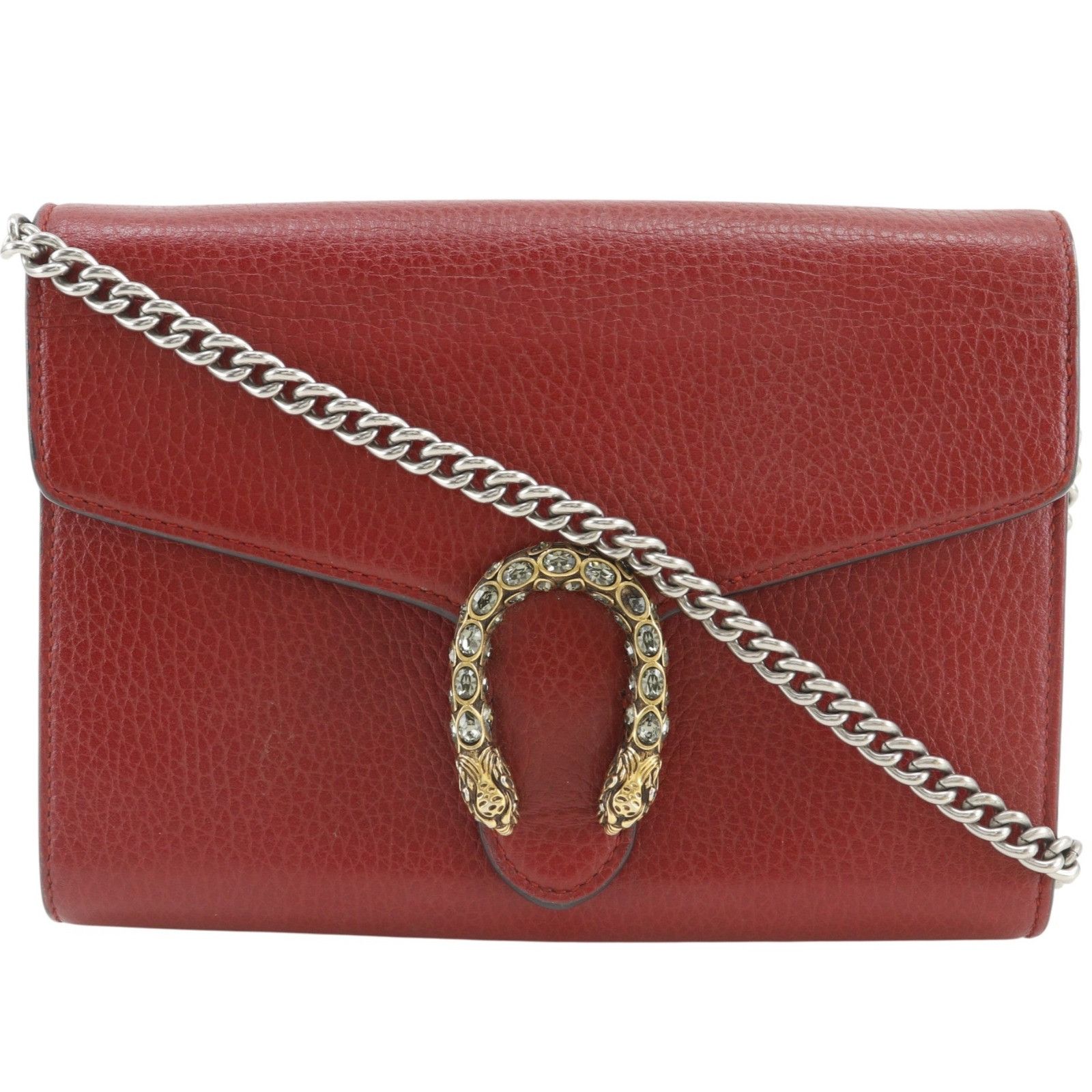 Gucci Gucci Gucci Dionysus Calf Chain Wallet Leather Shoulder 401231 DUTY FREE for USA Size ONE SIZE - 1 Thumbnail