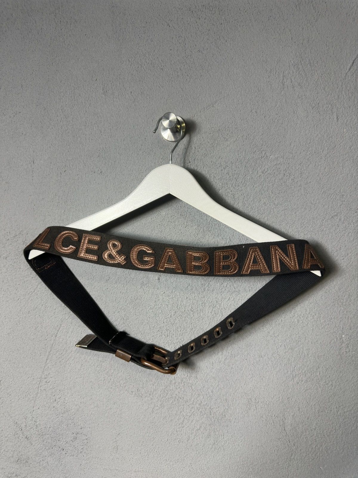 Dolce & Gabbana × Vintage Dolce & Gabbana Cotton Belt Vintage Size ONE SIZE - 1 Thumbnail