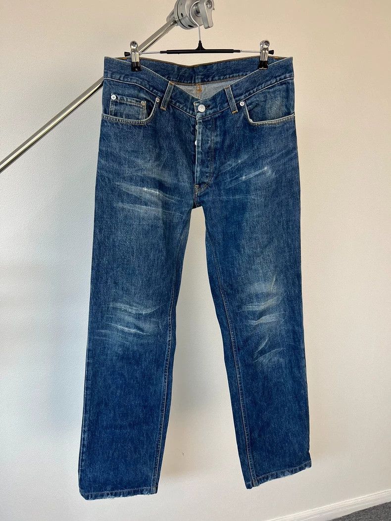 Helmut Lang HELMUT LANG Blue buffalo jeans Size US 33 - 2 Thumbnail