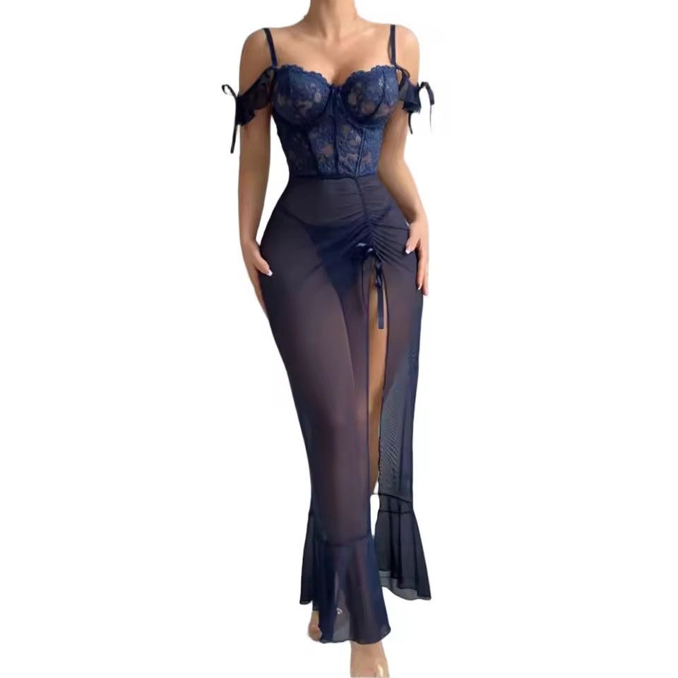 Other New Chic Sheer Floral Gown size L Size L / US 10 / IT 46 - 3 Thumbnail
