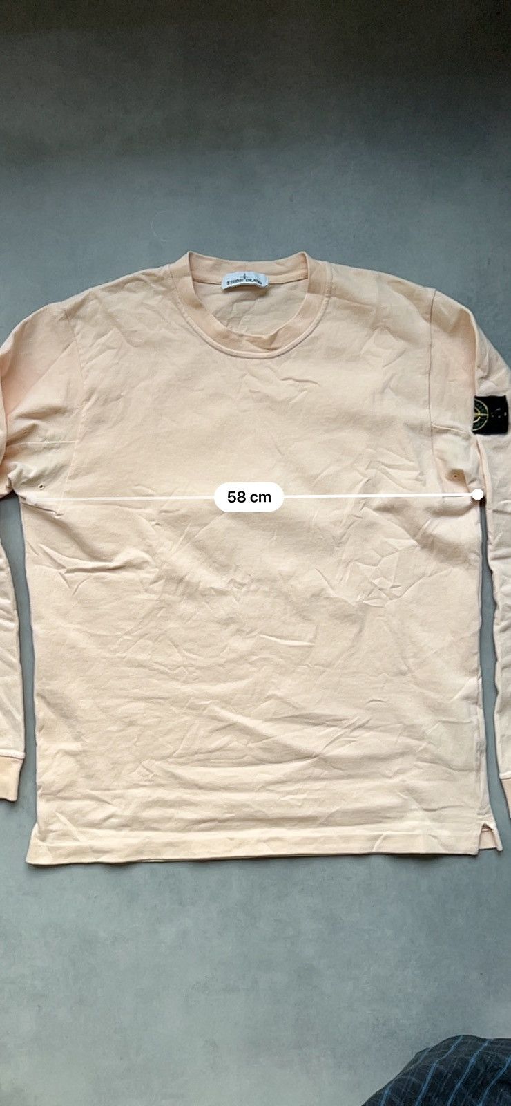 Stone Island Stone Island Apricot Sweatshirt Size US XL / EU 56 / 4 - 3 Thumbnail