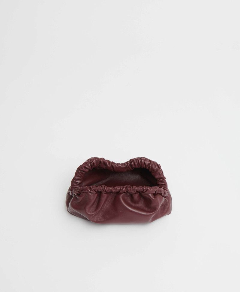 Mansur Gavriel os11x0326 Size: OS / Mini Cloud Clutch in Burgundy Size ONE SIZE - 5 Thumbnail
