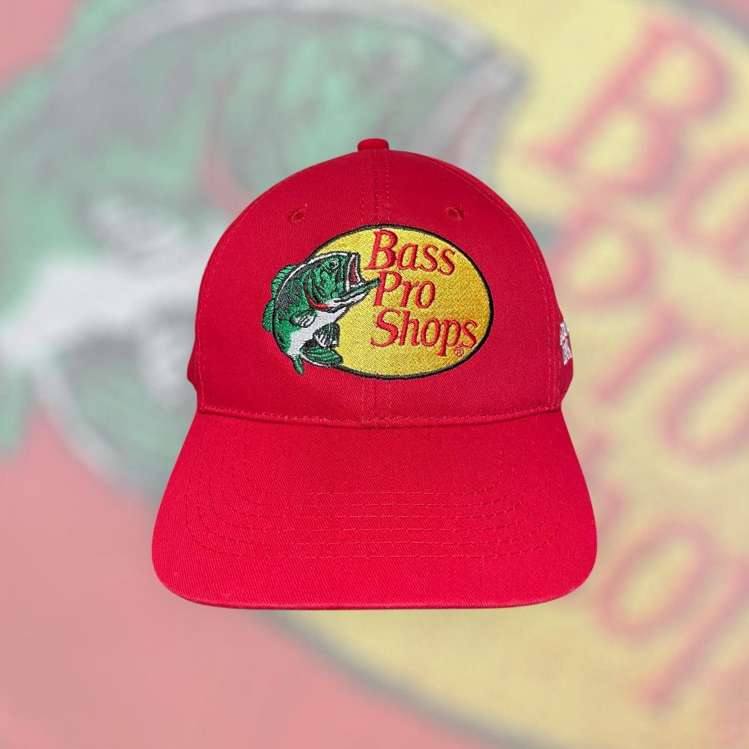 Bass Pro Shops Bass Pro Shops Club Launch 2018 Red Embroidered Hat Size ONE SIZE - 1 Thumbnail