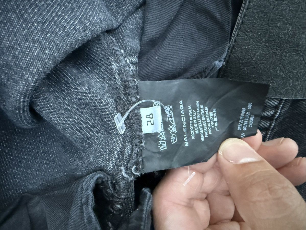 Balenciaga Balenciaga red line waxed denim Size US 28 / EU 44 - 3 Thumbnail