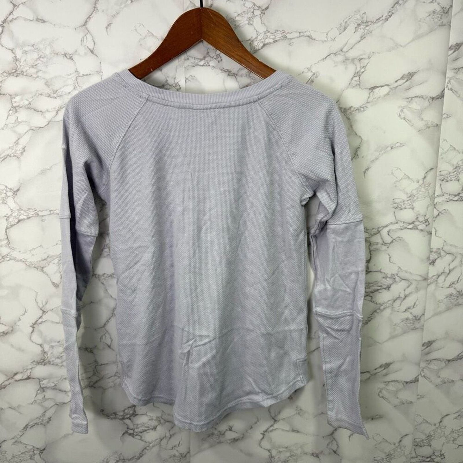 Columbia Columbia Waffle Knit Thermal Shirt sz XS Lilac # G381 Size XS / US 0-2 / IT 36-38 - 4 Thumbnail