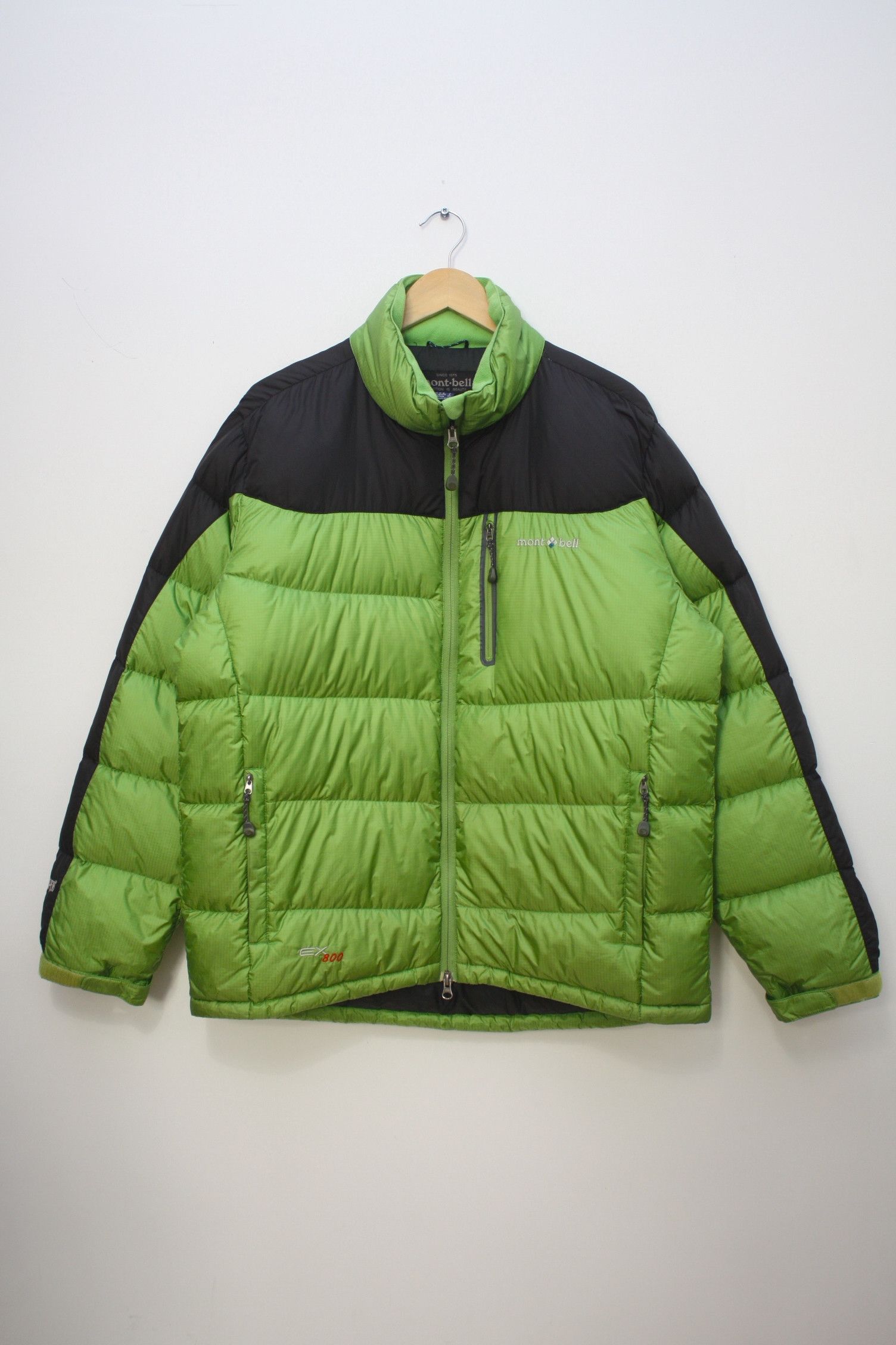 Montbell Montbell EX800 Green Puffer Down Jacket Men's Large Size US L / EU 52-54 / 3 - 2 Thumbnail