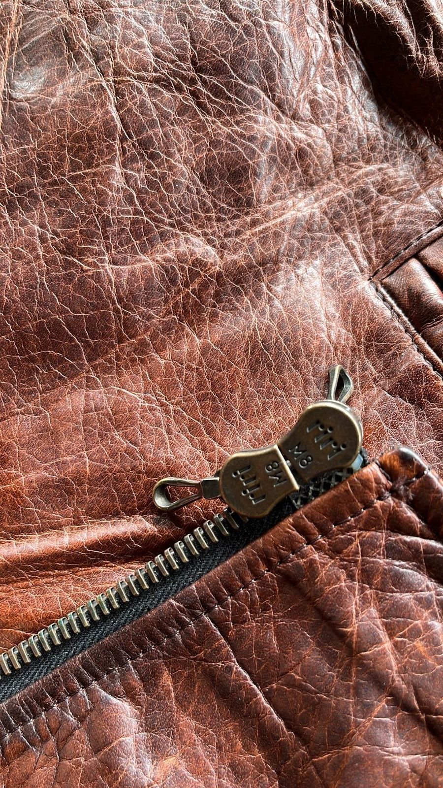 Backbone × Isamu Katayama Backlash Backbone horse hide rider leather jacket Size US S / EU 44-46 / 1 - 6 Thumbnail