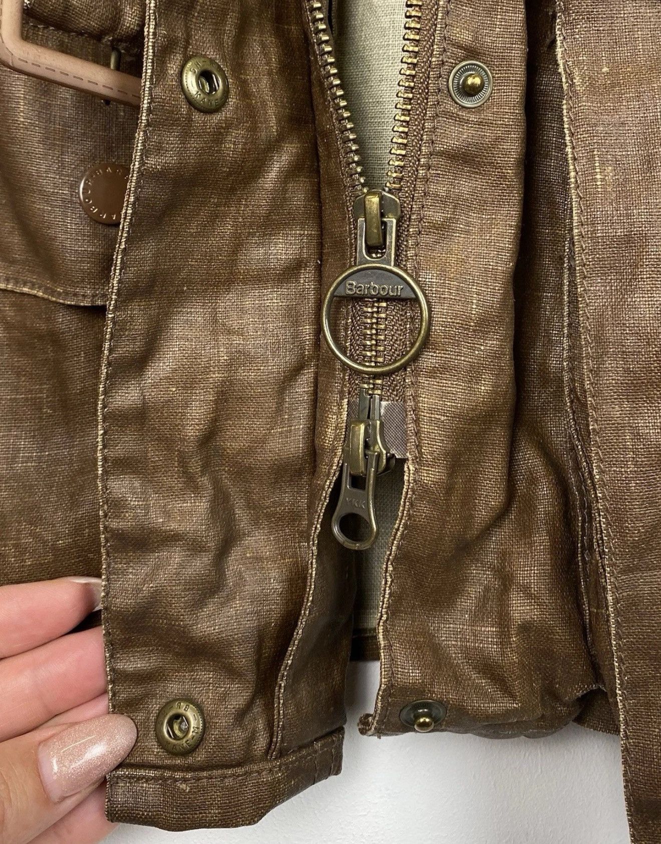 Barbour Barbour SMU Duralinen International Belted Jacket Women’s Size L / US 10 / IT 46 - 11 Thumbnail