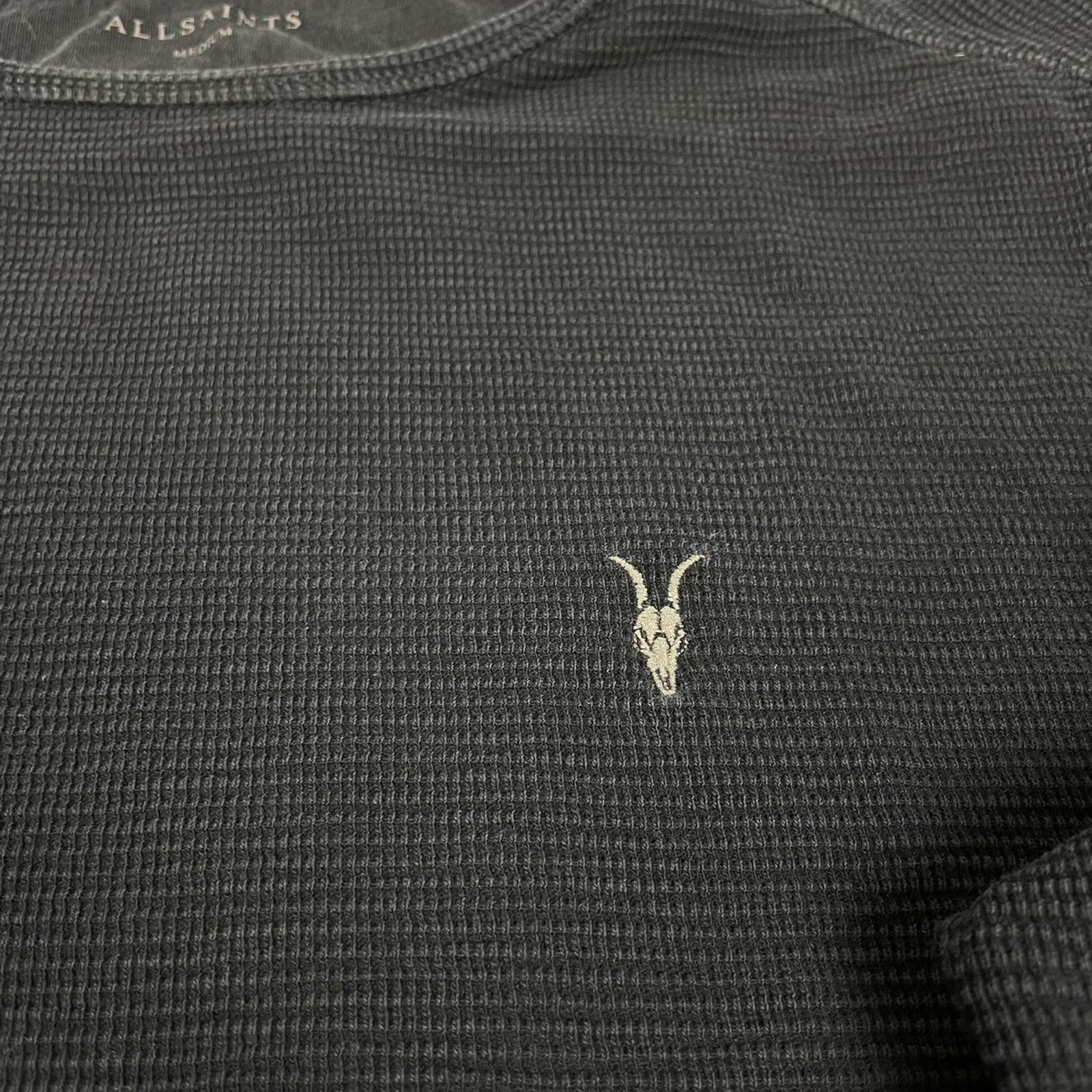 Allsaints Allsaints Sweater Navy Size M Small Logo Size US M / EU 48-50 / 2 - 7 Thumbnail