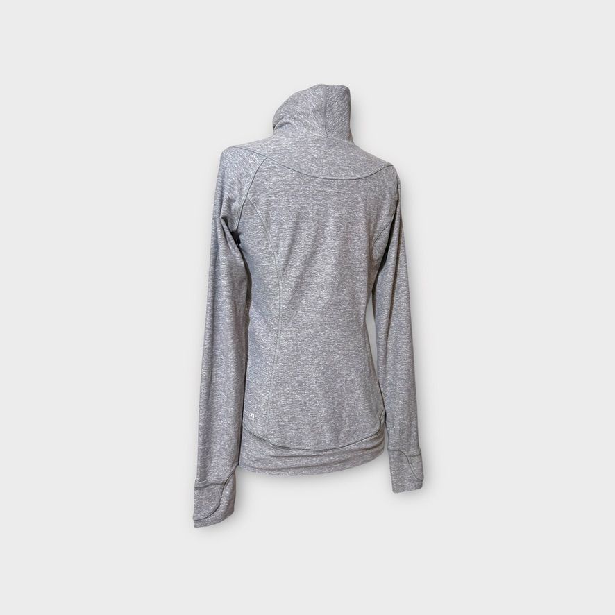 Lululemon Lululemon Think Fast Pullover 8 Sweatshirt Heathered Slate G Size M / US 6-8 / IT 42-44 - 8 Thumbnail