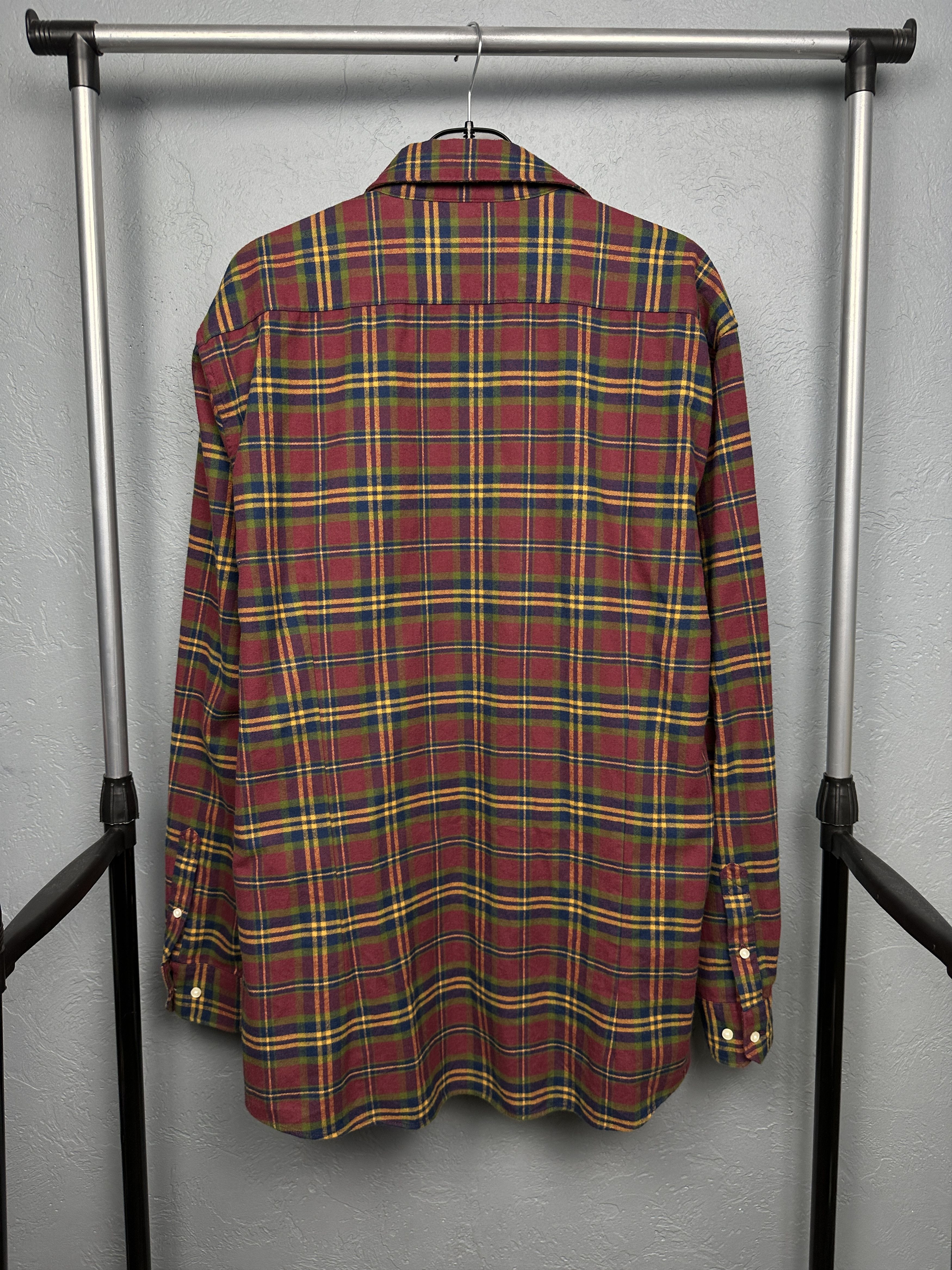 Barbour Barbour Vintage Mens Retail Flannel Plaid Shirt Size US XXL / EU 58 / 5 - 7 Thumbnail