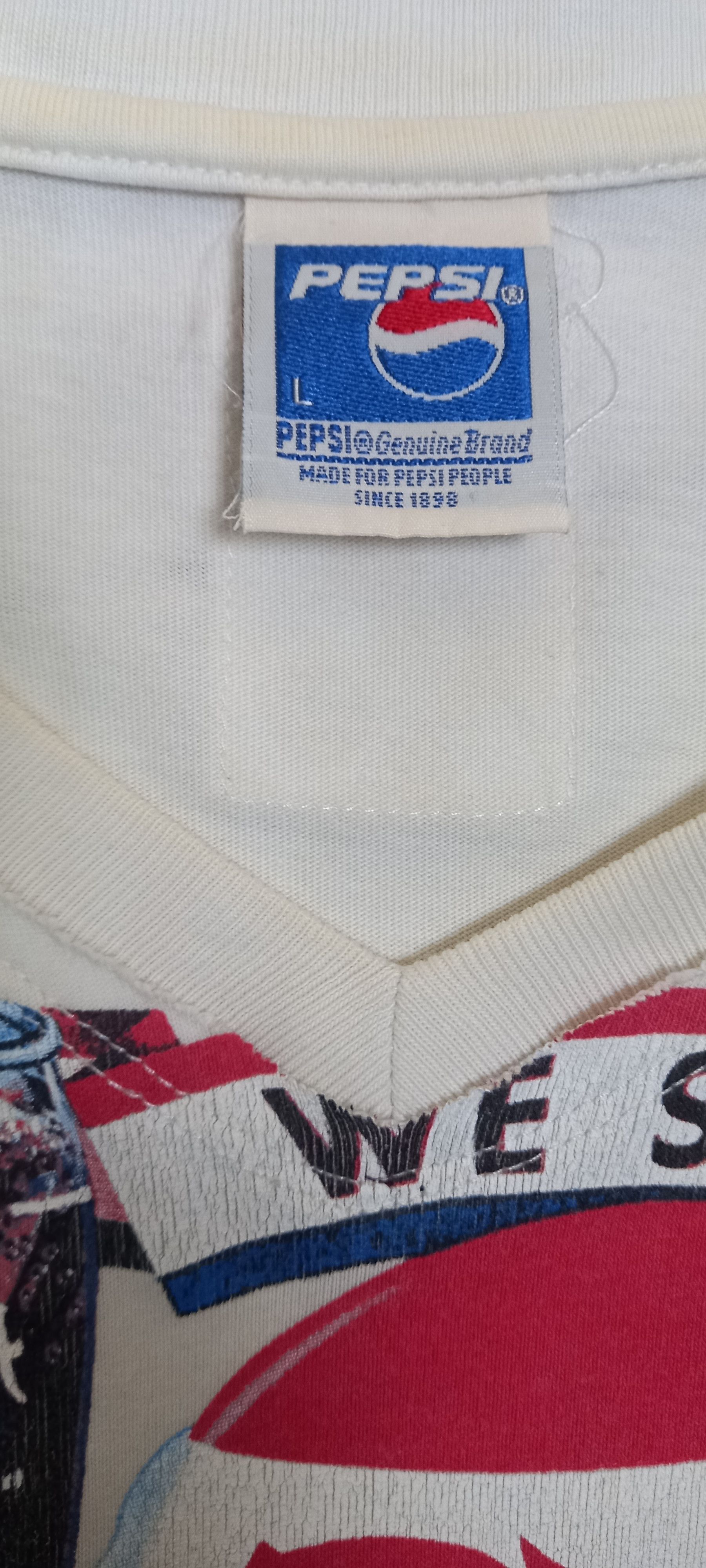 Pepsi Pepsi Vintage T-shirt Size US L / EU 52-54 / 3 - 5 Thumbnail