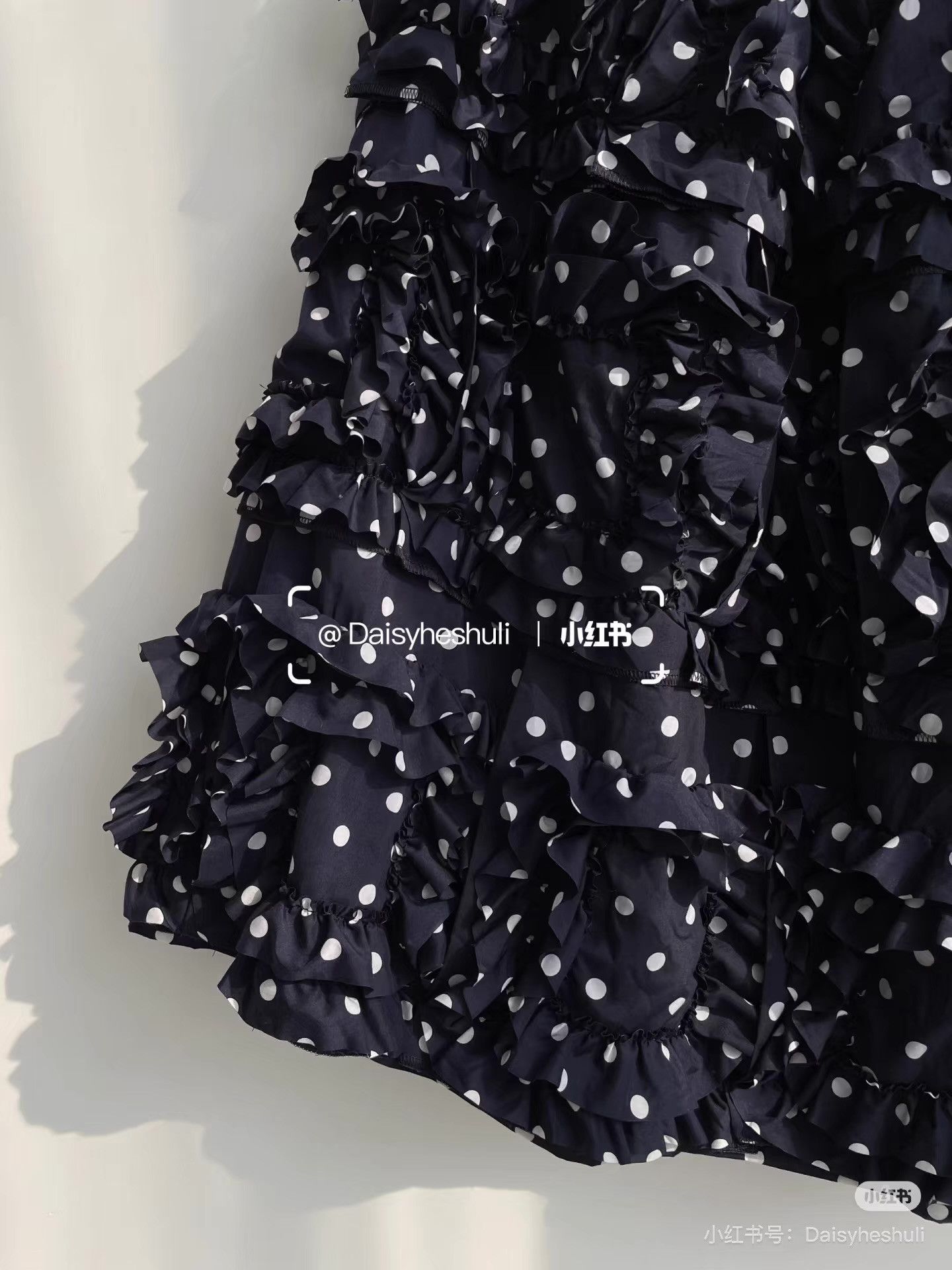 Comme des Garcons Comme des Garçons Girl Polka Dot Lace Tiered Cake Skirt Ｑ24 Size 32" / US 10 / IT 46 - 2 Thumbnail