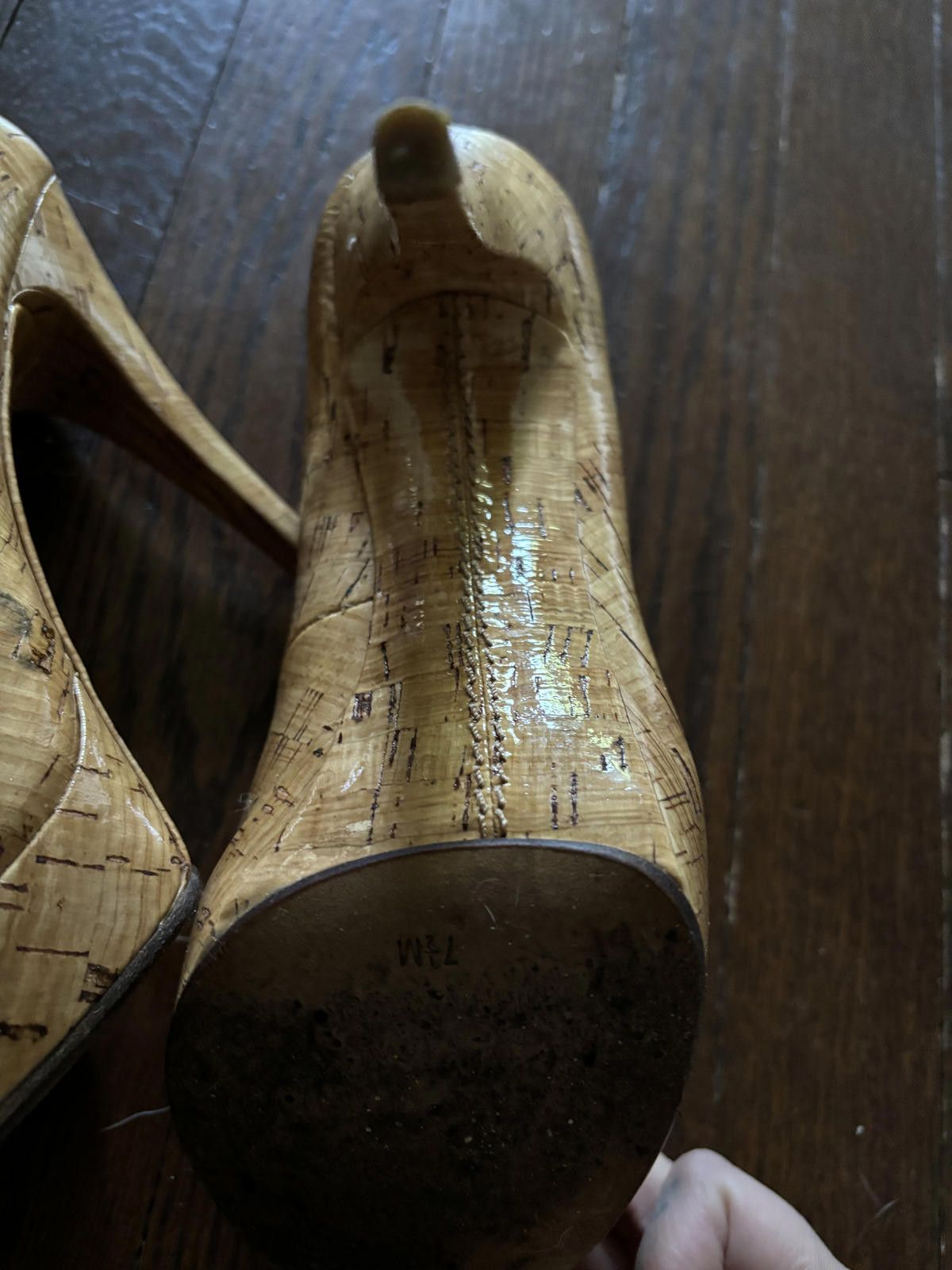 Michael Kors Elegant Michael Kors Cork Platform Heels - Size 7.5 Size US 7.5 / IT 37.5 - 5 Thumbnail