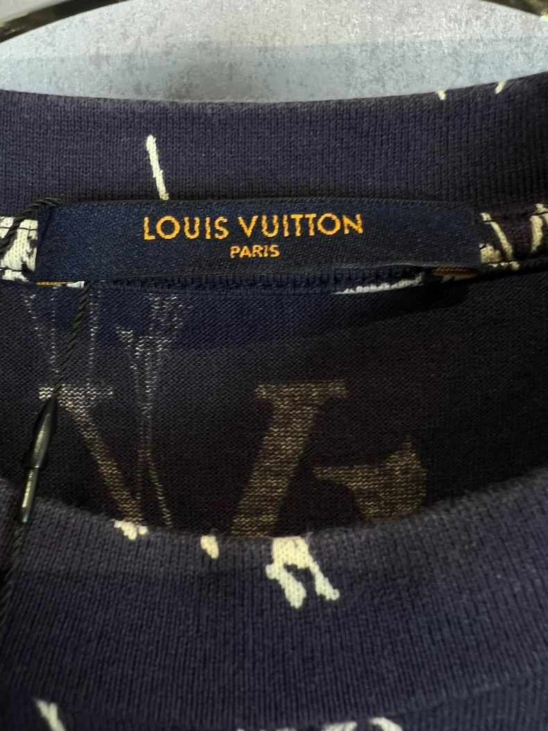 Louis Vuitton Louis Vuitton Wheat ear presbyopia full logo short sleeve Size US XS / EU 42 / 0 - 4 Thumbnail