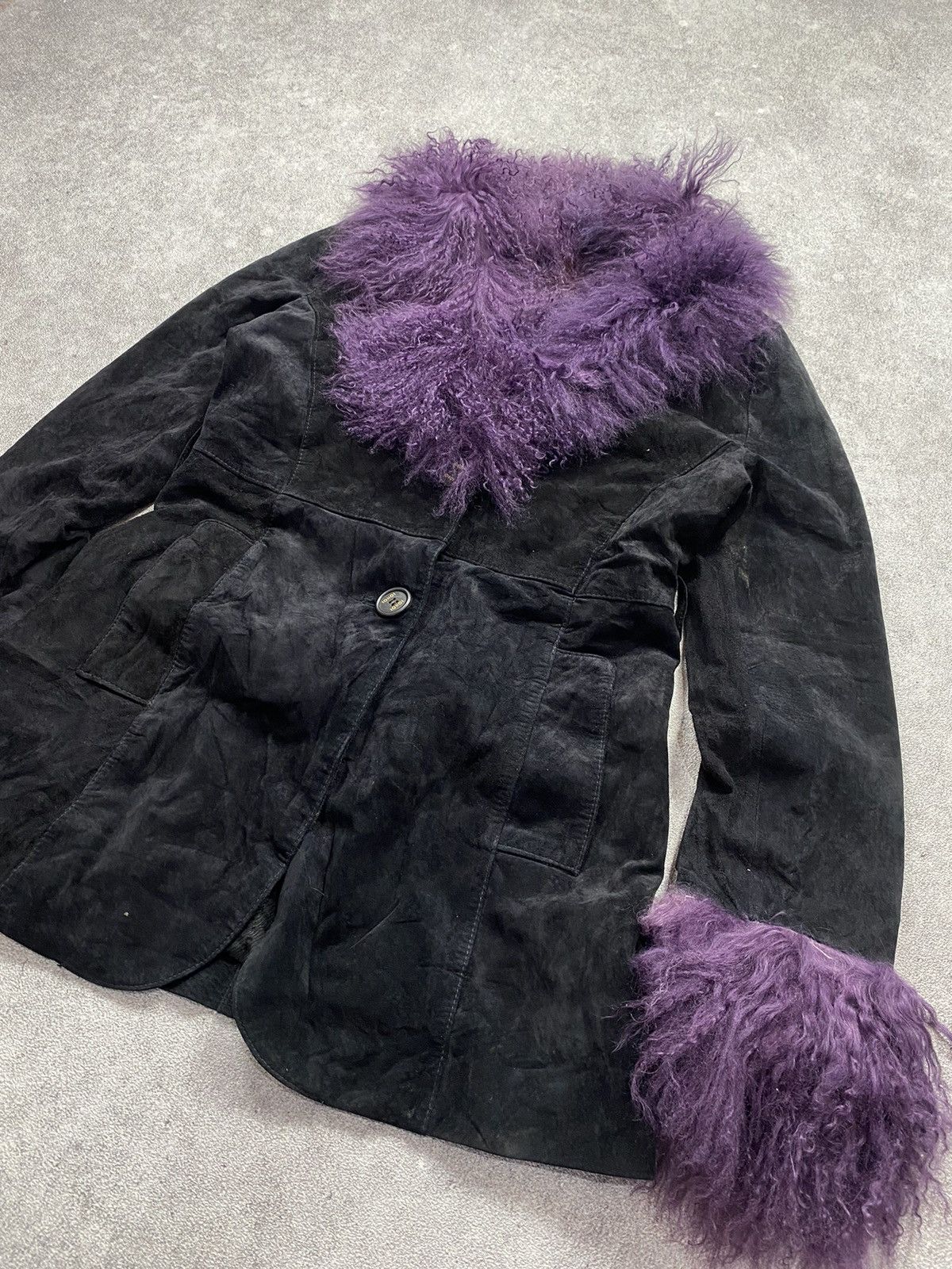 Other 2000s Ioiioi Suede Fauxfur KMRii Style Jacket Size US M / EU 48-50 / 2 - 3 Thumbnail